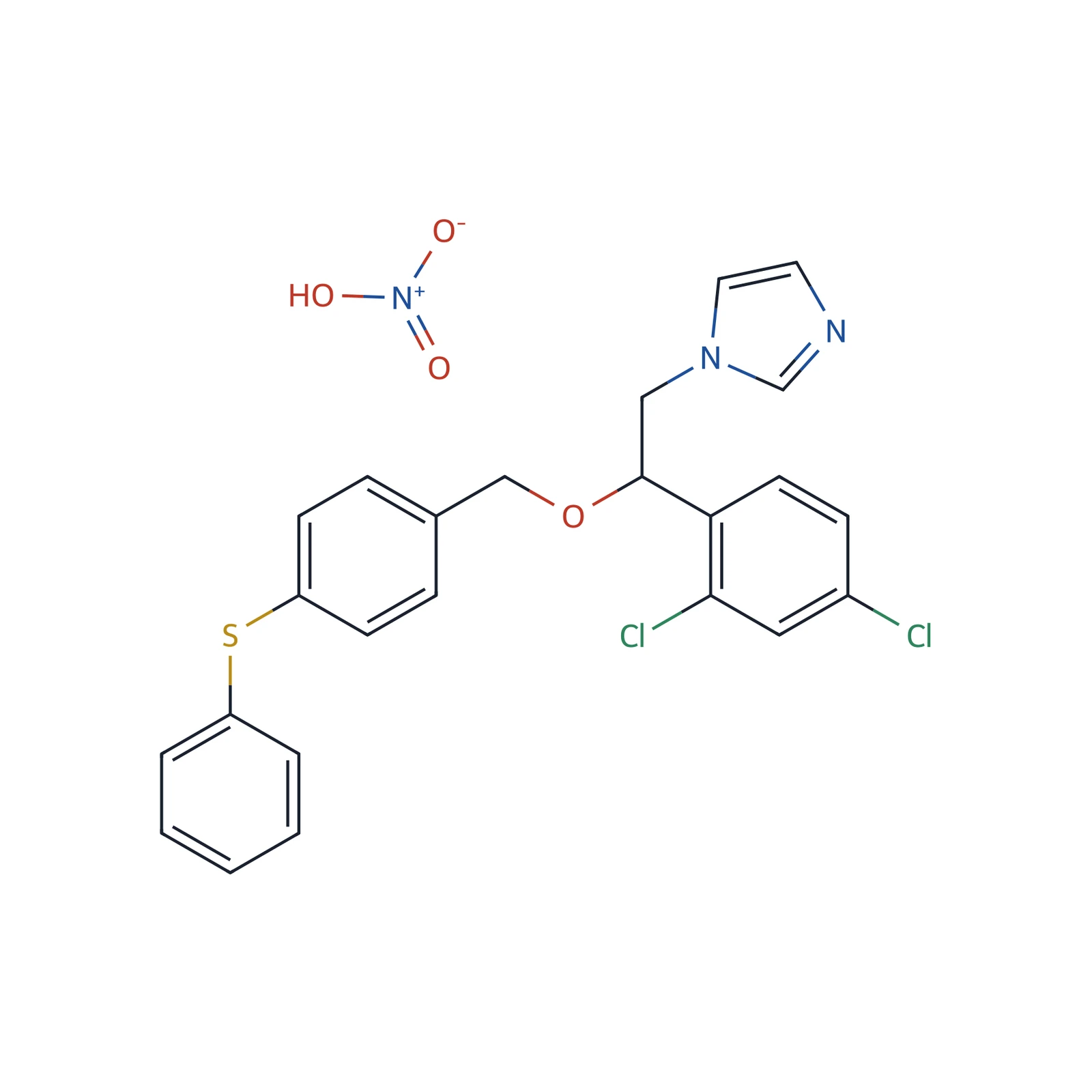 Fenticonazole nitrate CRS, 25 mg