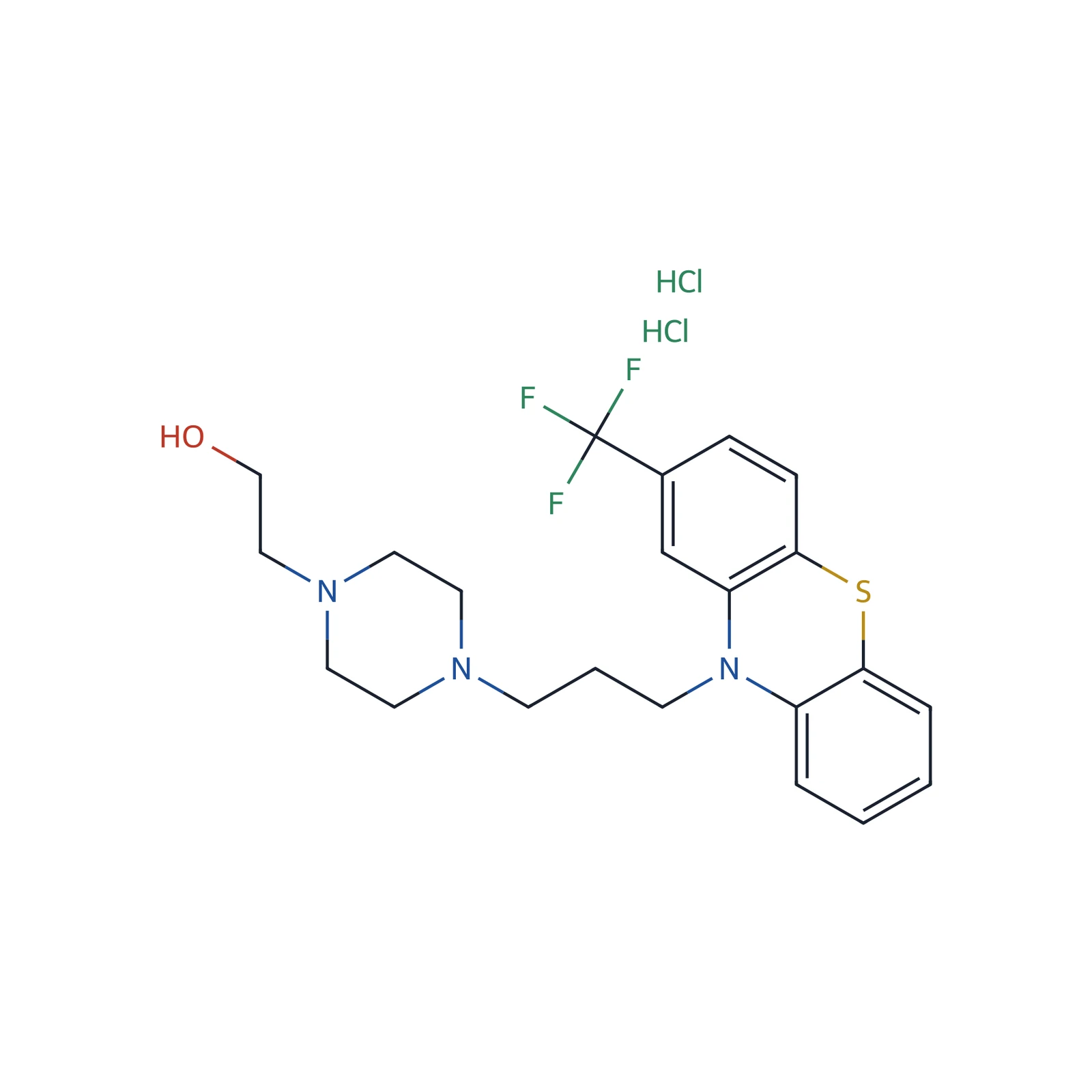 Fluphenazine dihydrochloride CRS, 50 mg