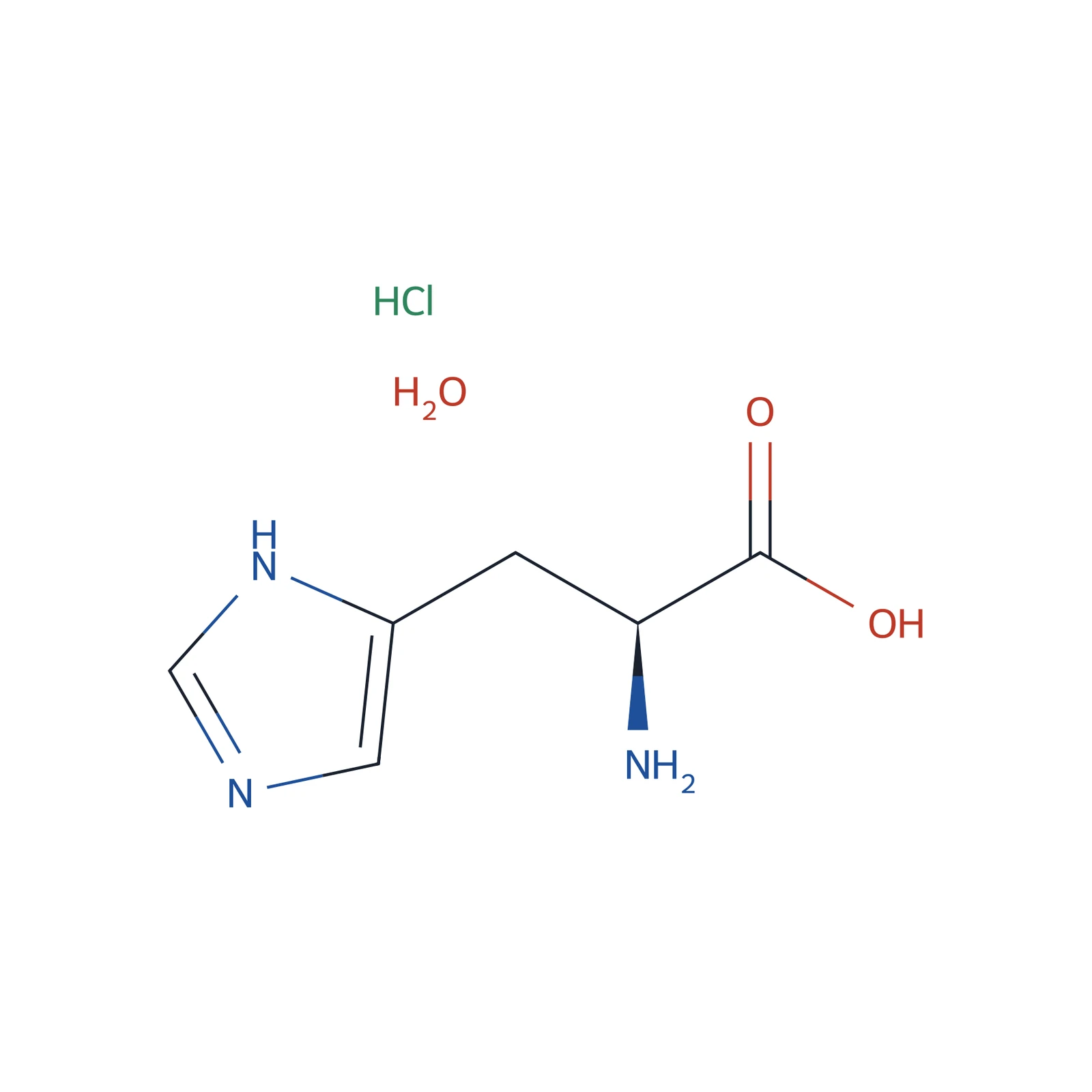 Histidine hydrochloride monohydrate CRS, 100 mg