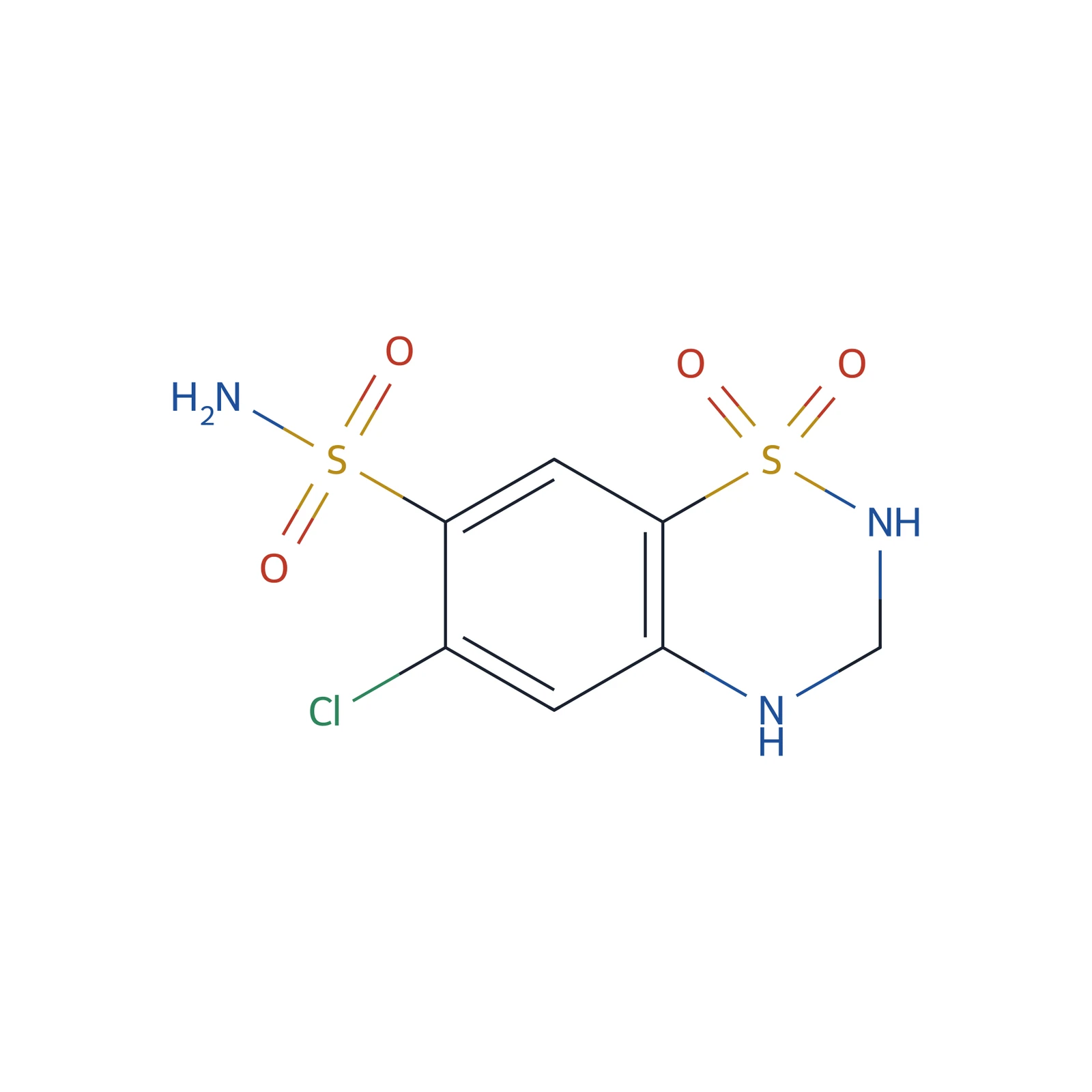 Hydrochlorothiazide CRS, 300 mg