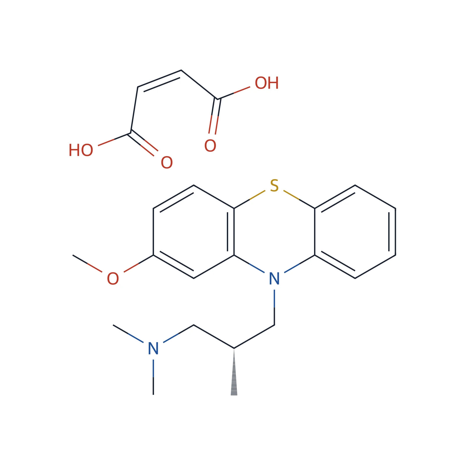 Levomepromazine maleate CRS, 50 mg