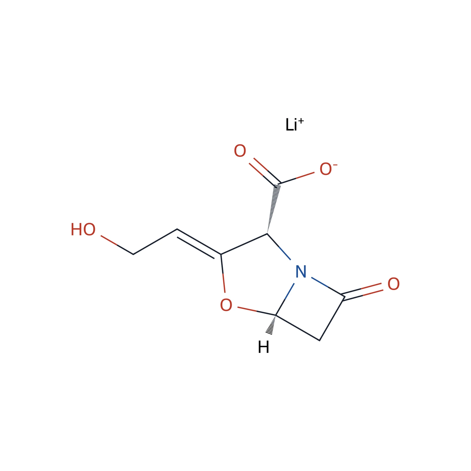 Lithium clavulanate CRS, 125 mg