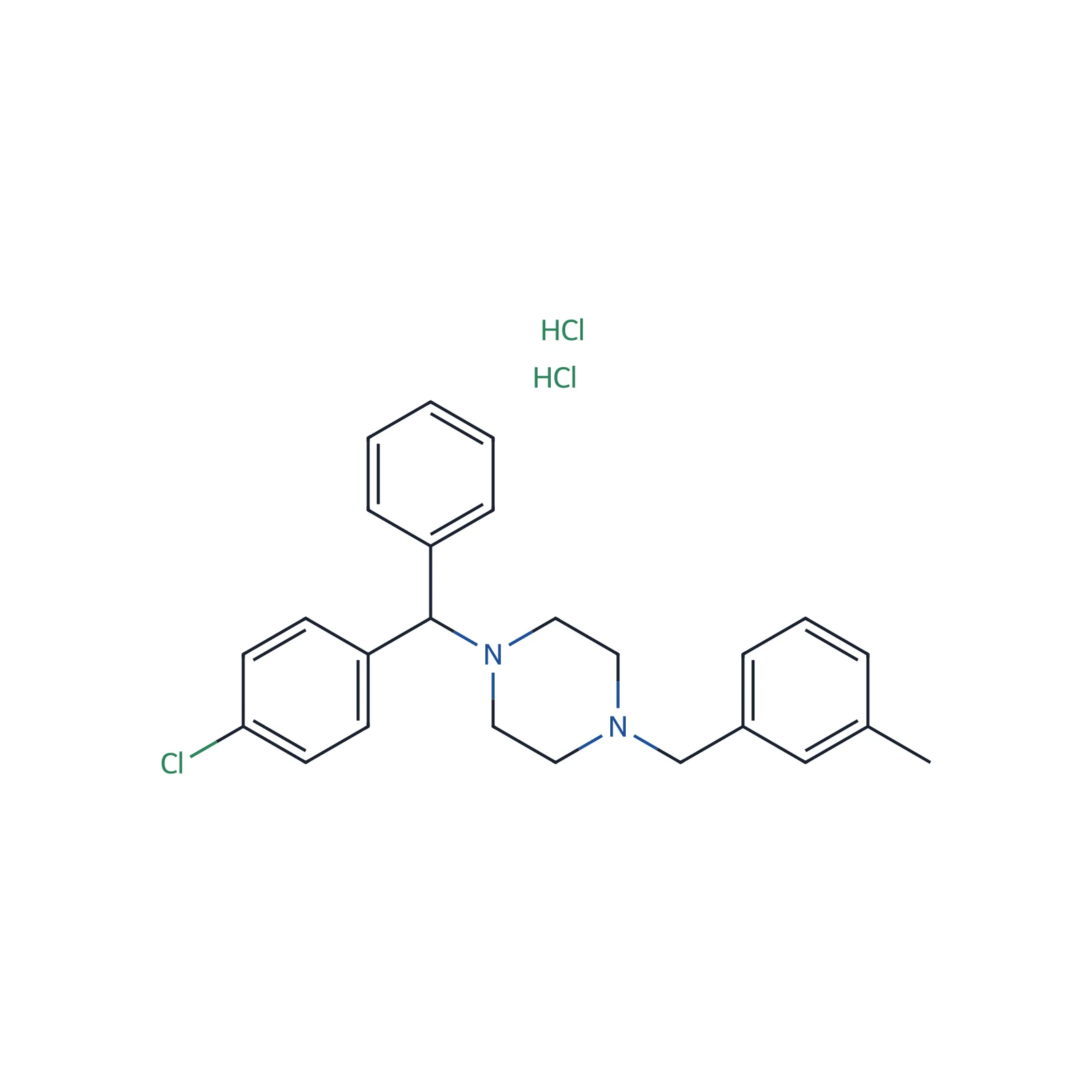 Meclozine dihydrochloride CRS, 150 mg