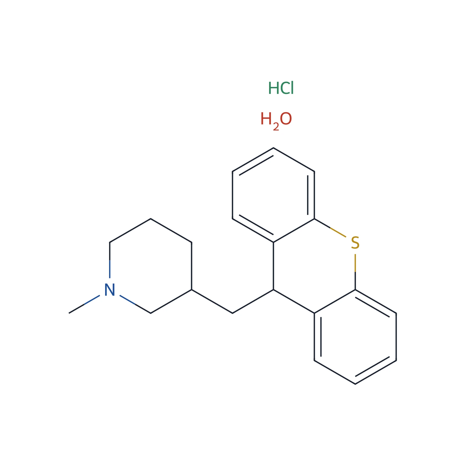 Metixene hydrochloride CRS, 75 mg