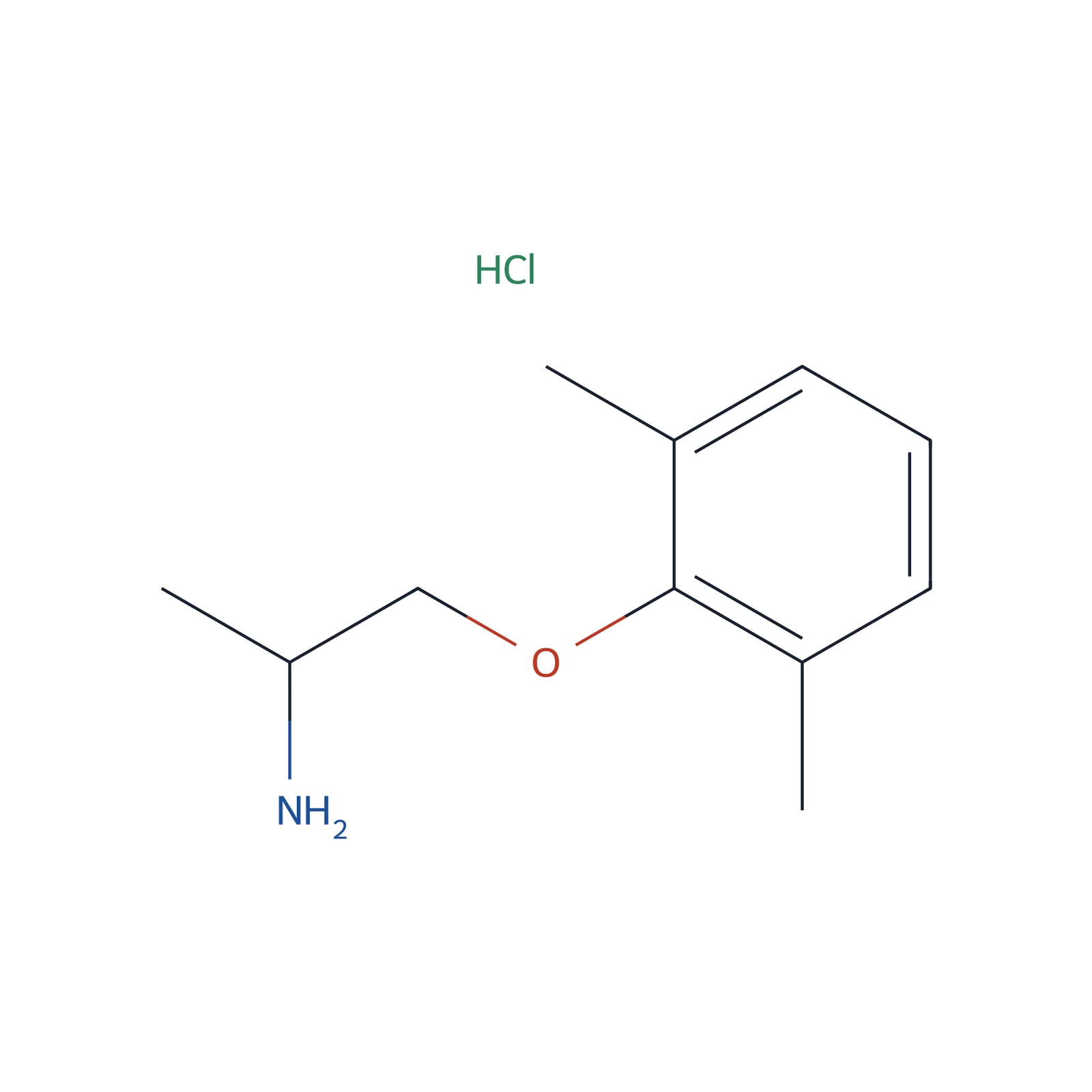 Mexiletine hydrochloride CRS, 100 mg