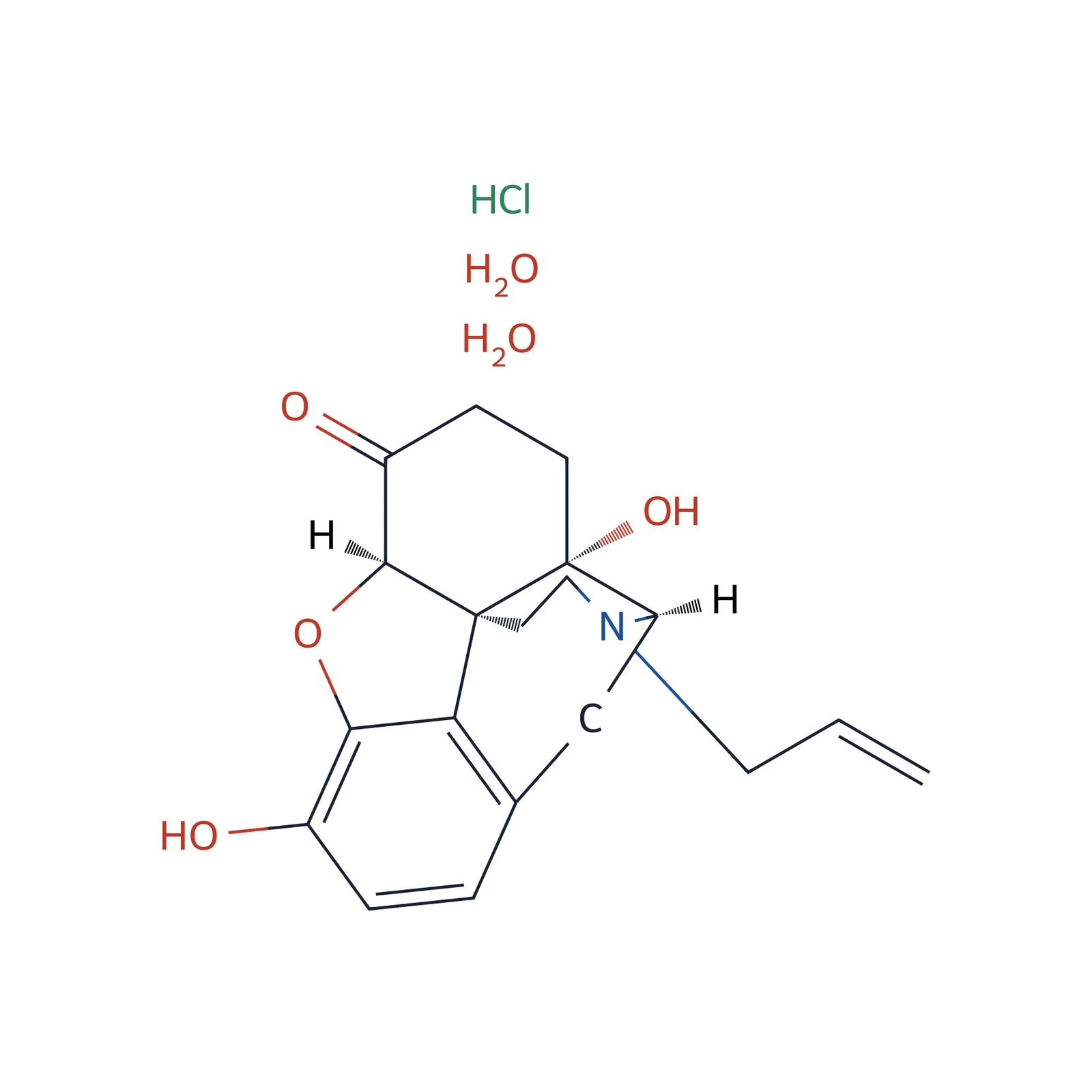 Naloxone hydrochloride dihydrate CRS, 50 mg