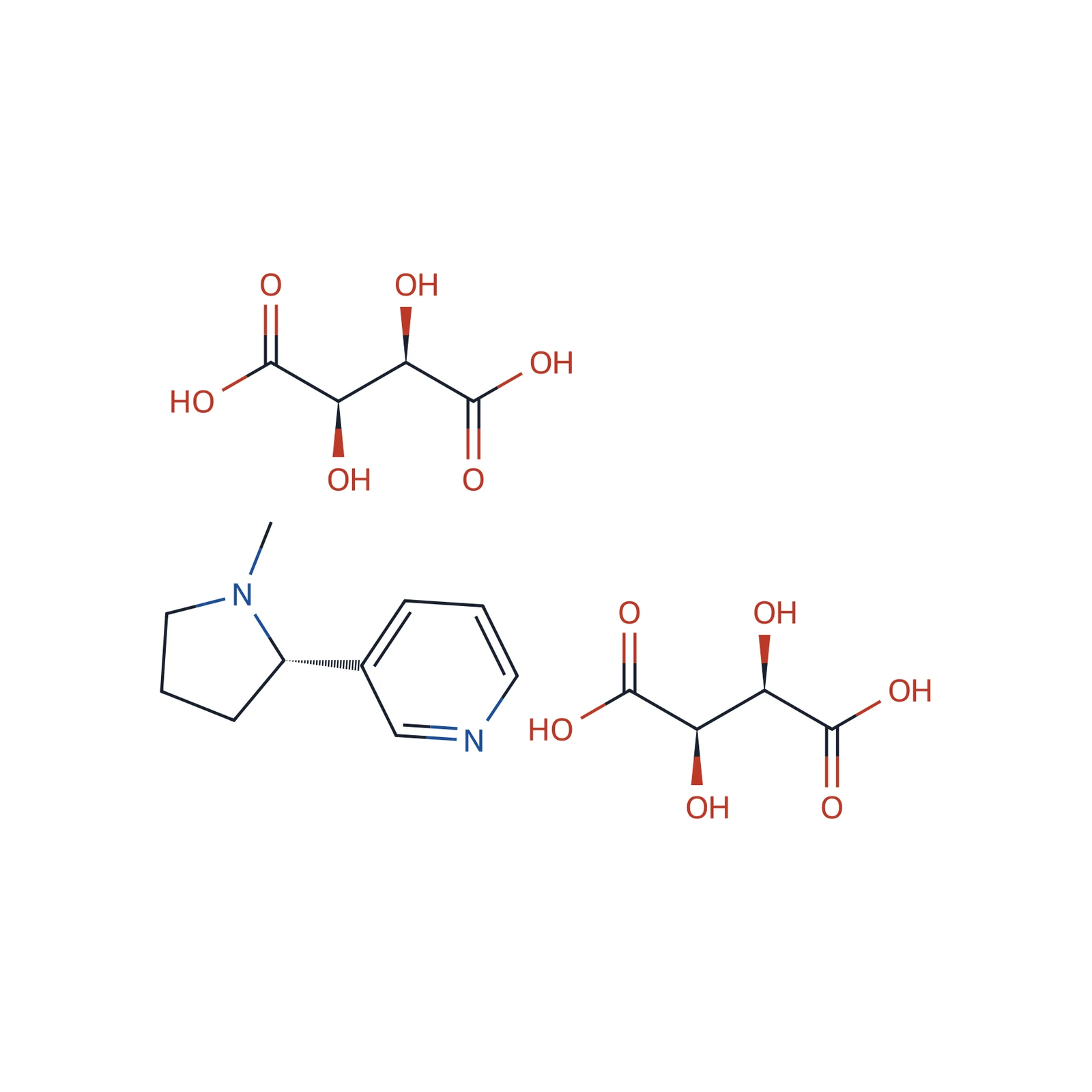Nicotine ditartrate CRS, 120 mg