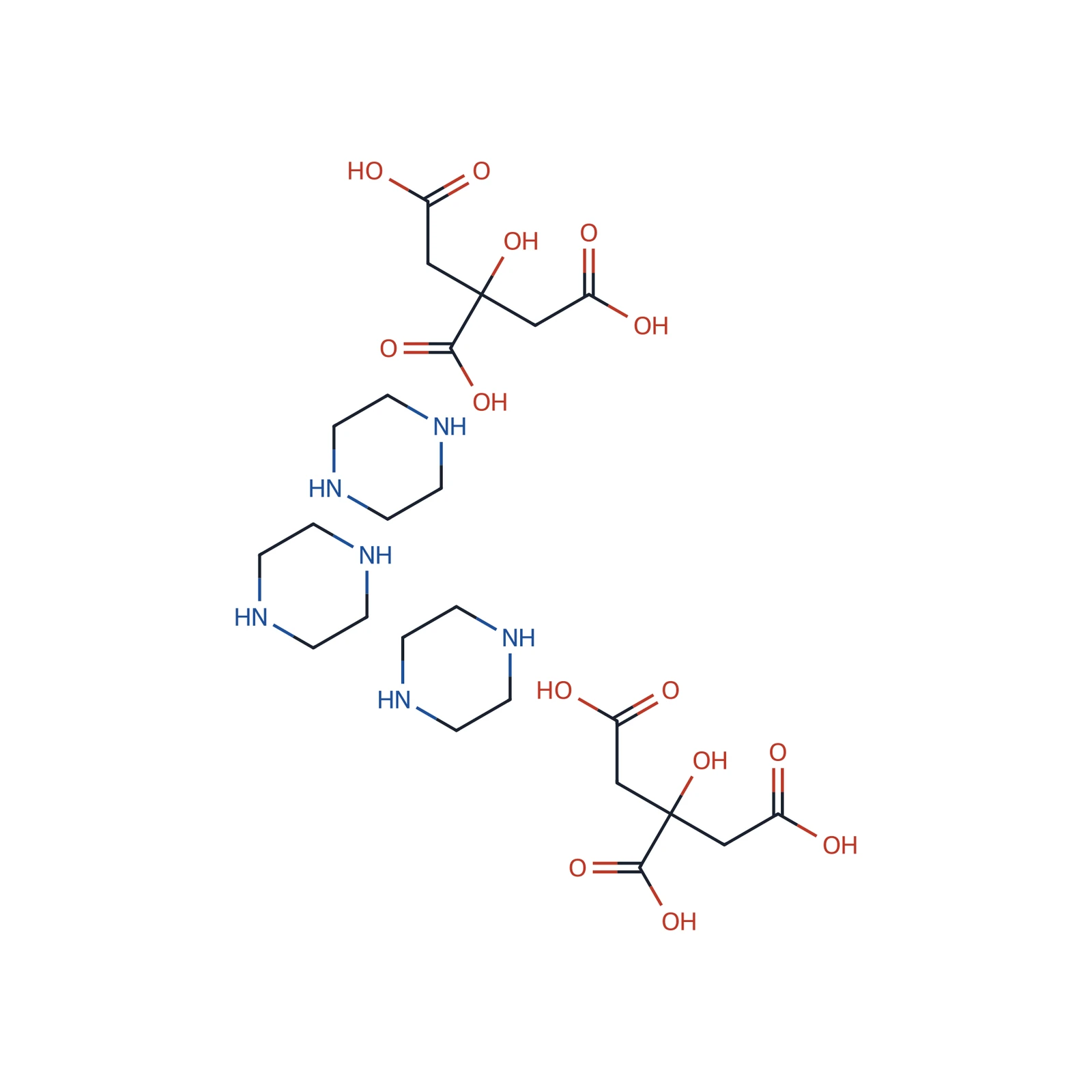 Piperazine citrate CRS, 250 mg