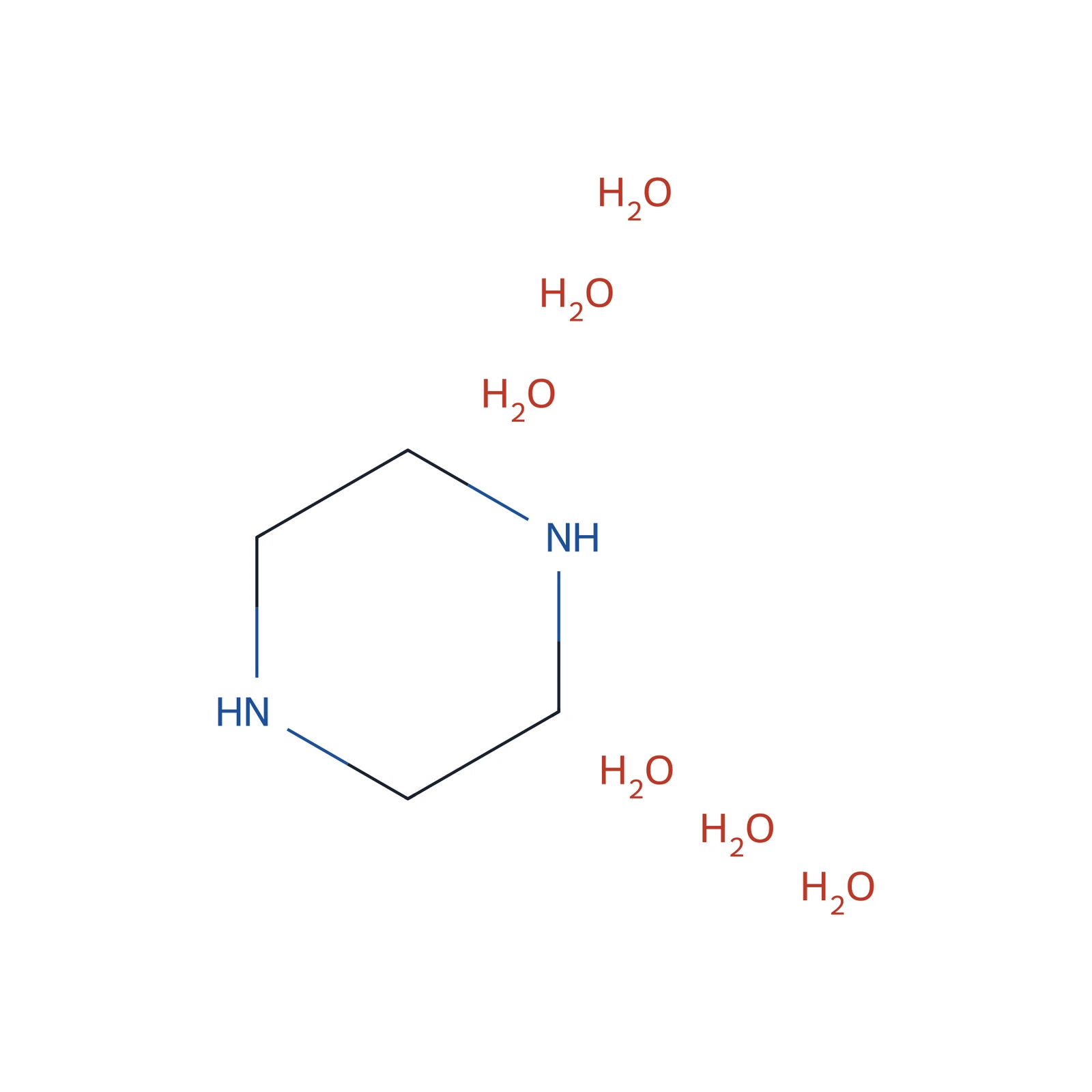 Piperazine hydrate CRS, 250 mg