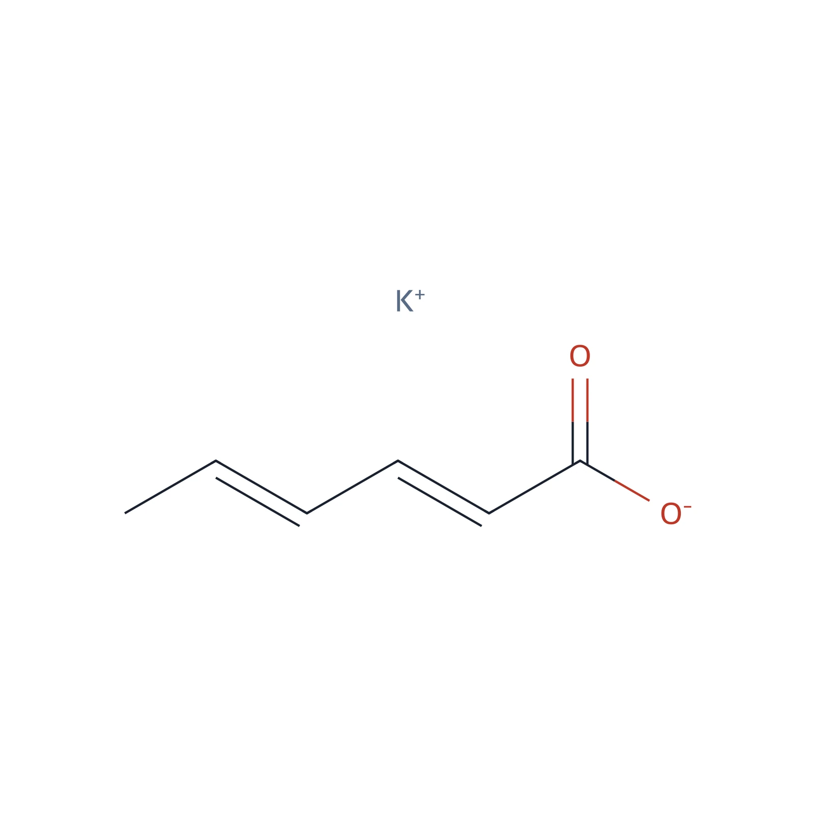 Potassium sorbate CRS, 25 mg