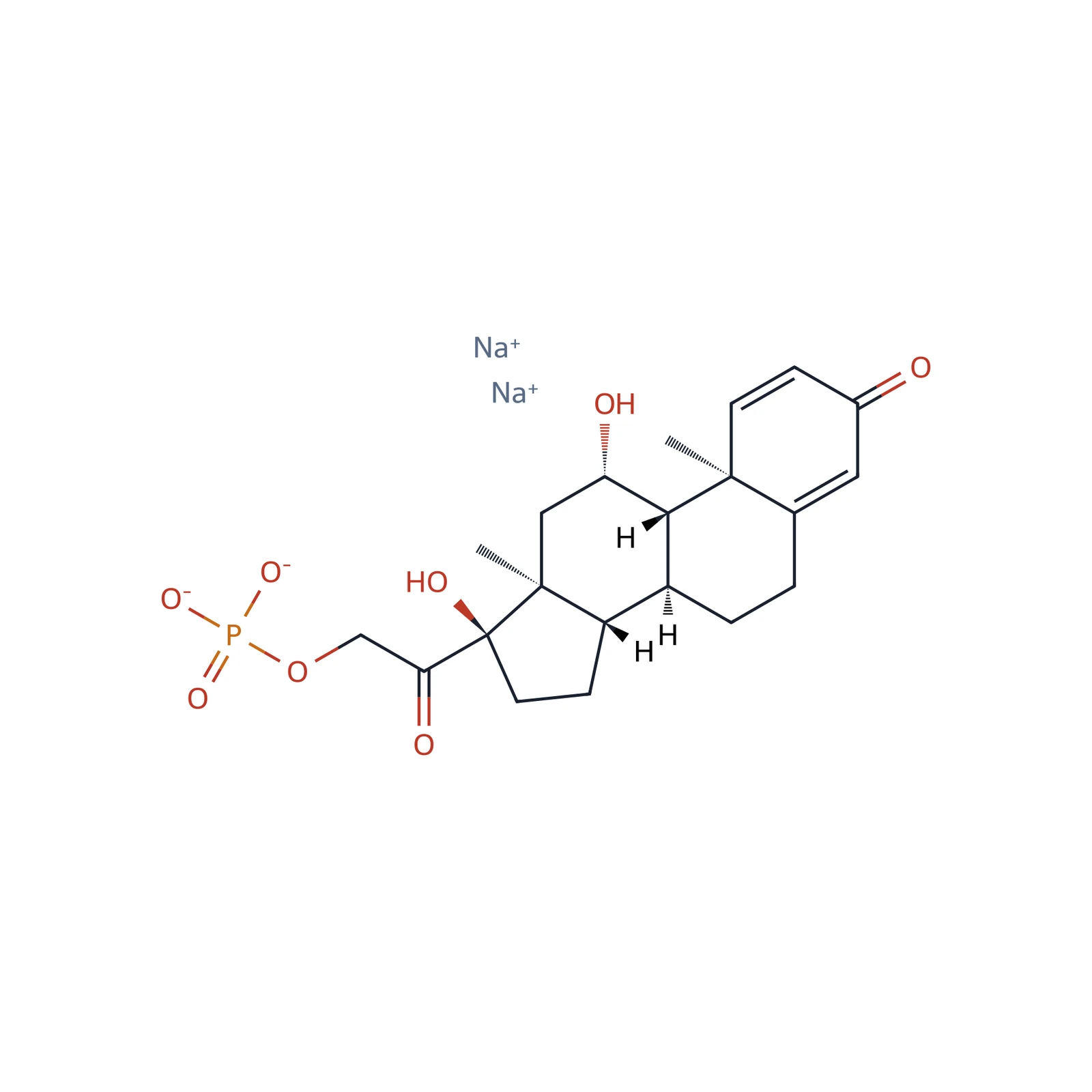 Prednisolone sodium phosphate CRS, 100 mg