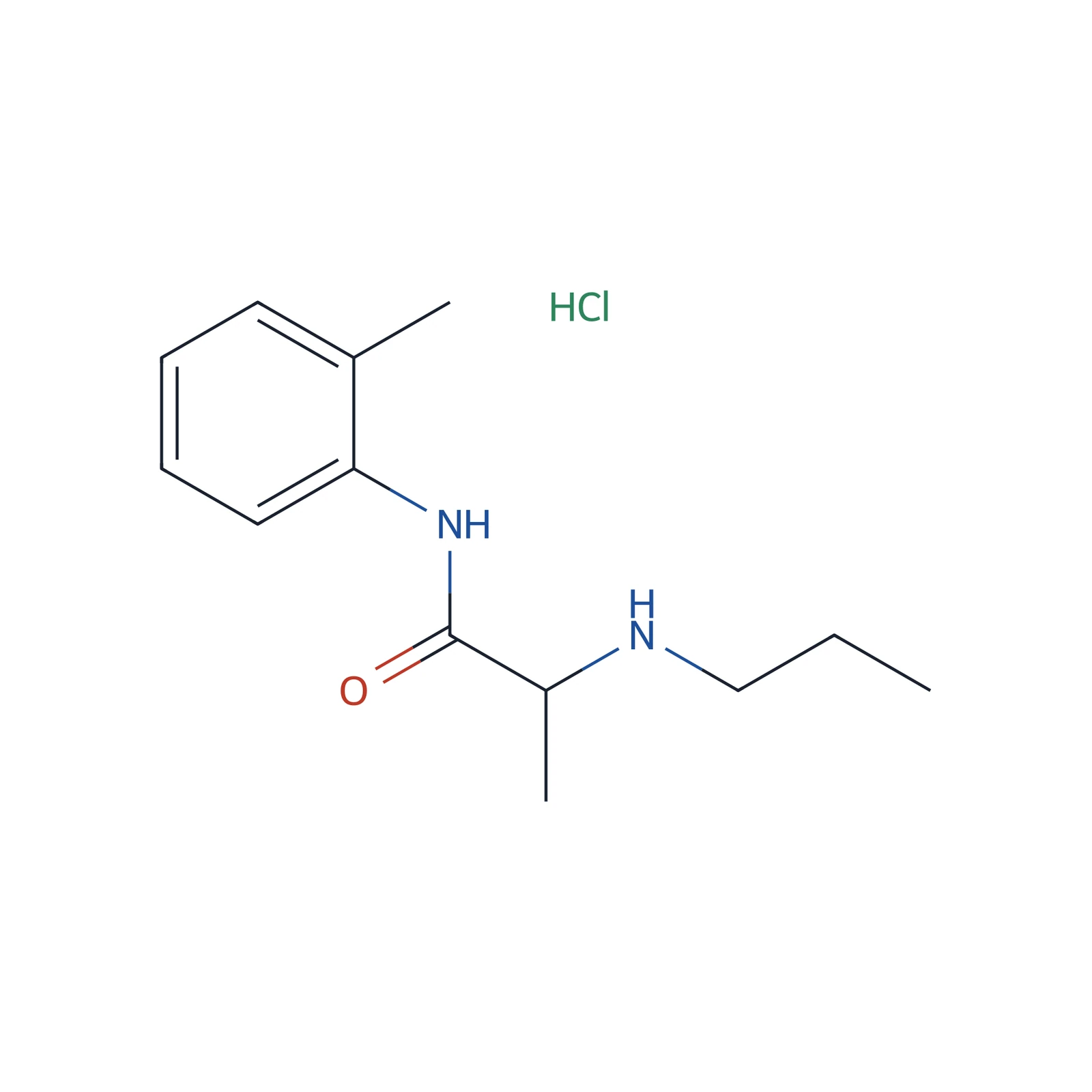 Prilocaine hydrochloride CRS, 100 mg