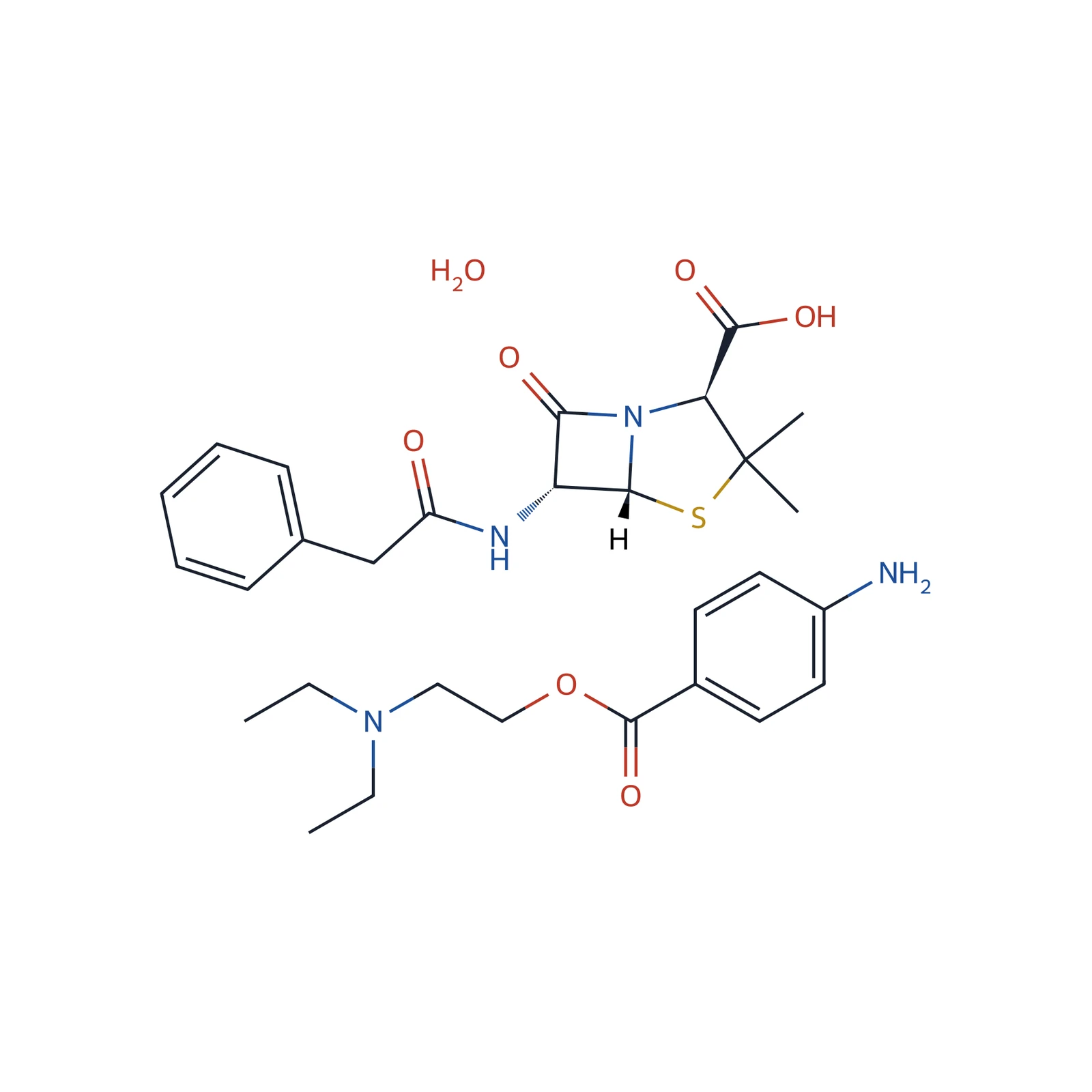 Procaine benzylpenicillin CRS, 250 mg