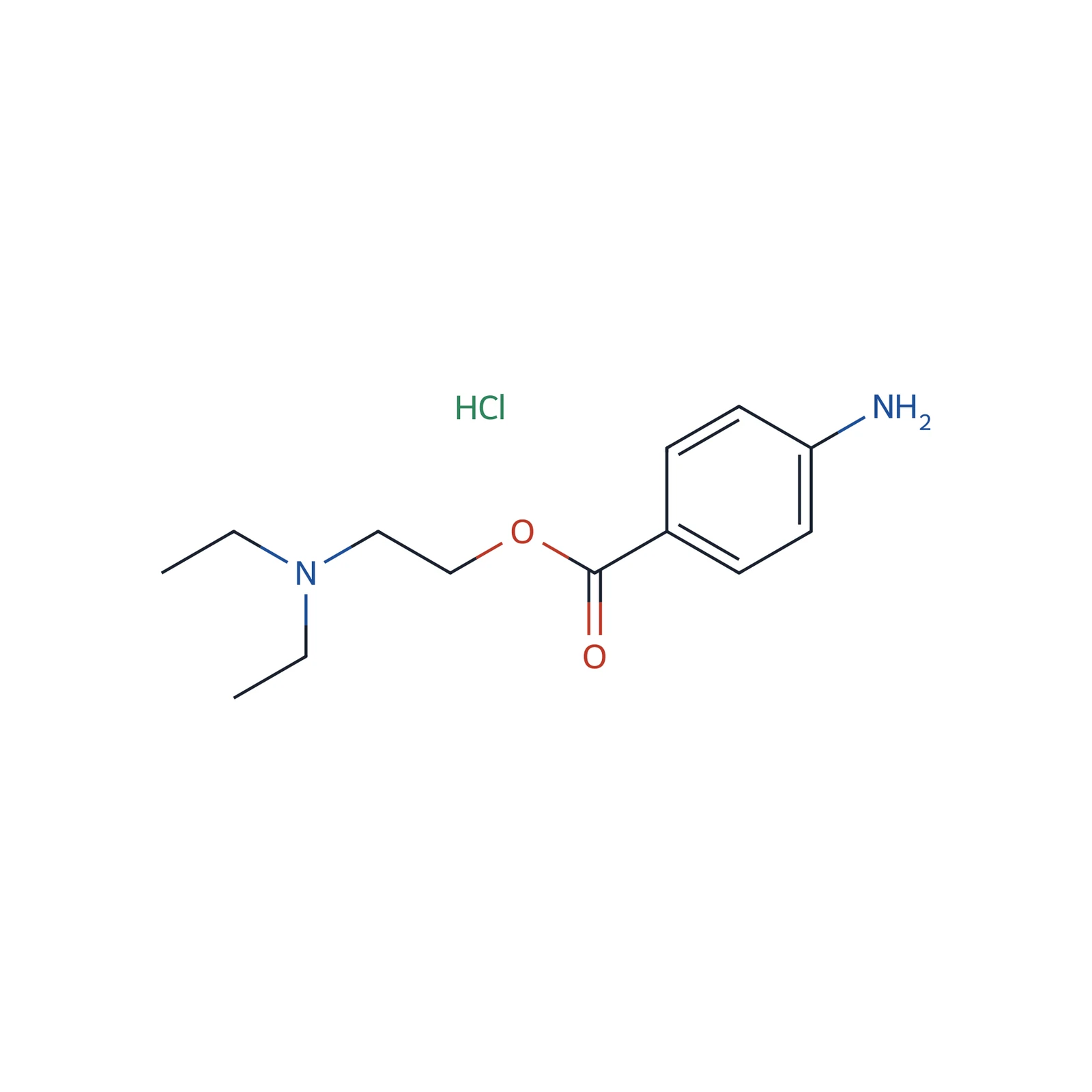 Procaine hydrochloride CRS, 100 mg