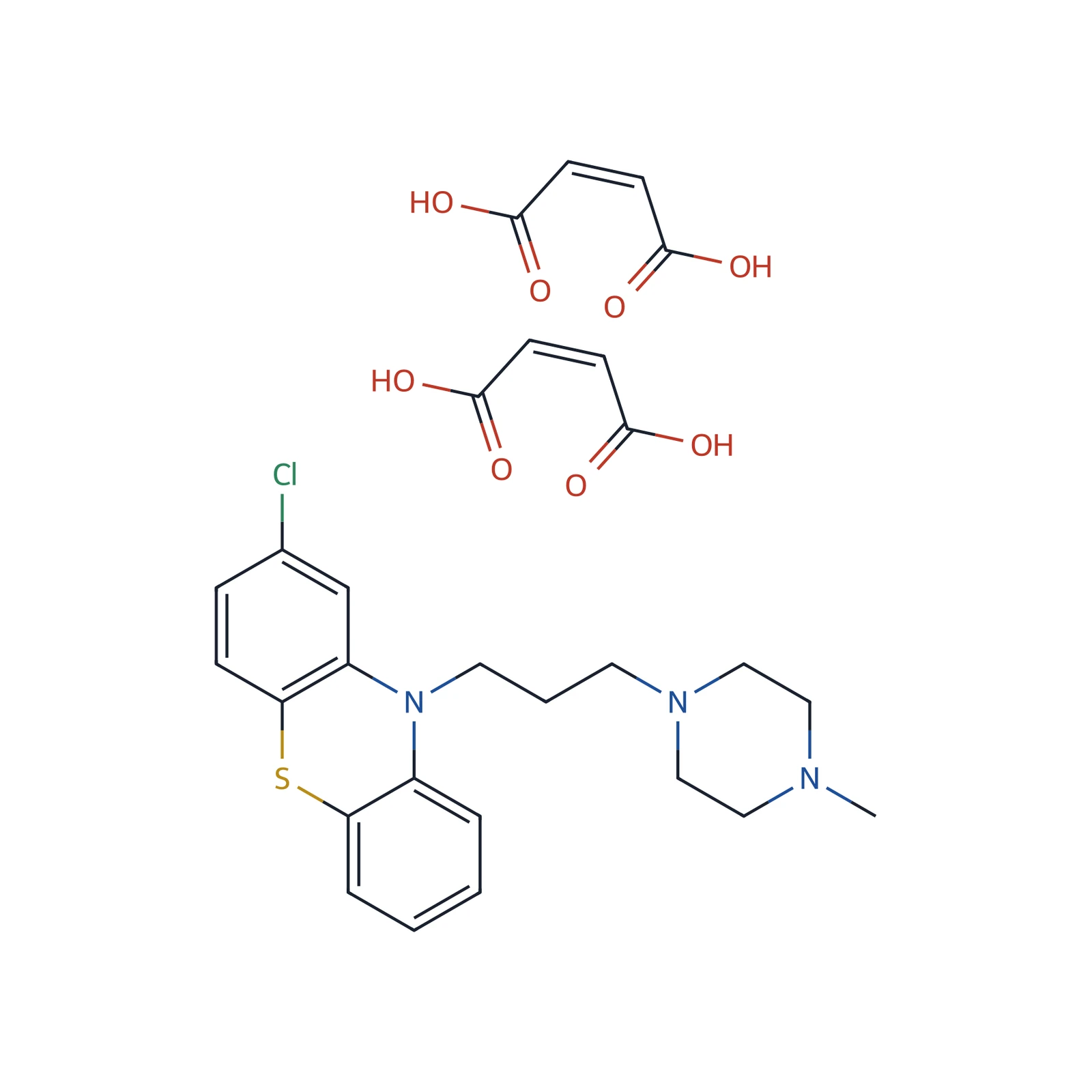 Prochlorperazine maleate CRS, 100 mg