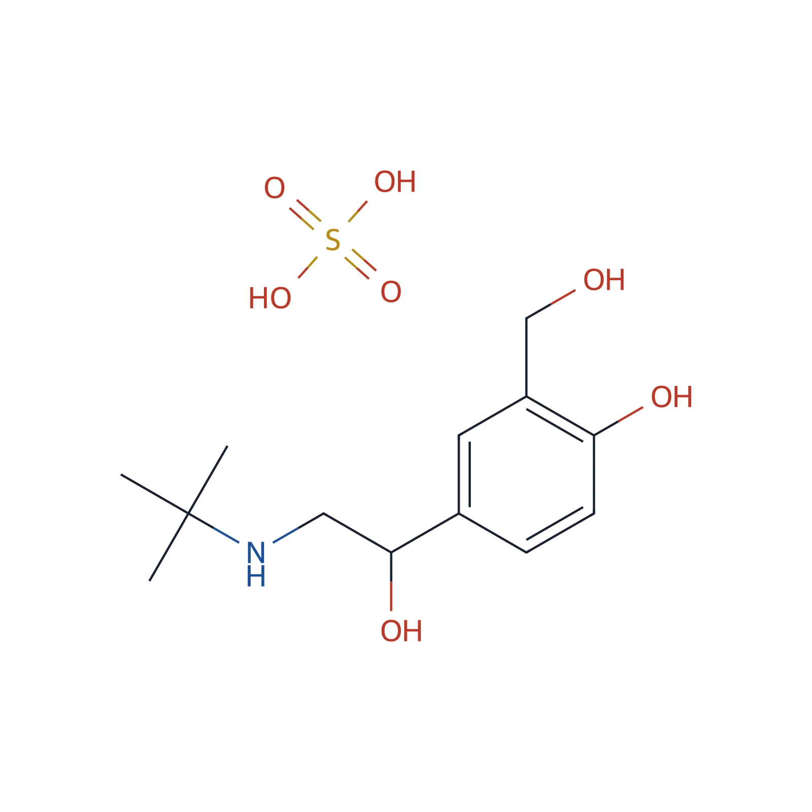 Salbutamol sulfate CRS, 50 mg