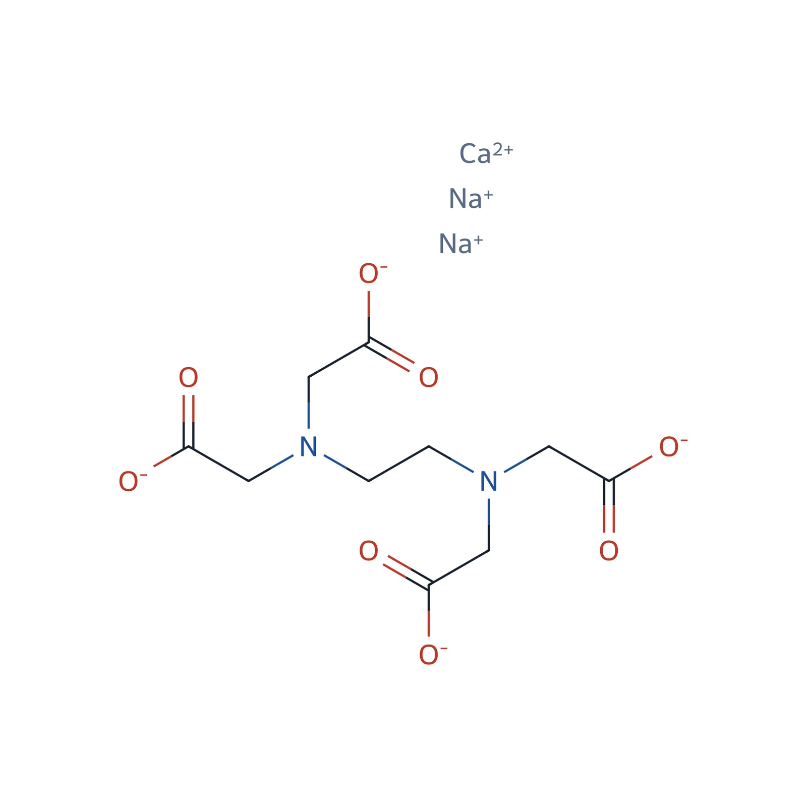 Sodium calcium edetate CRS, 100 mg