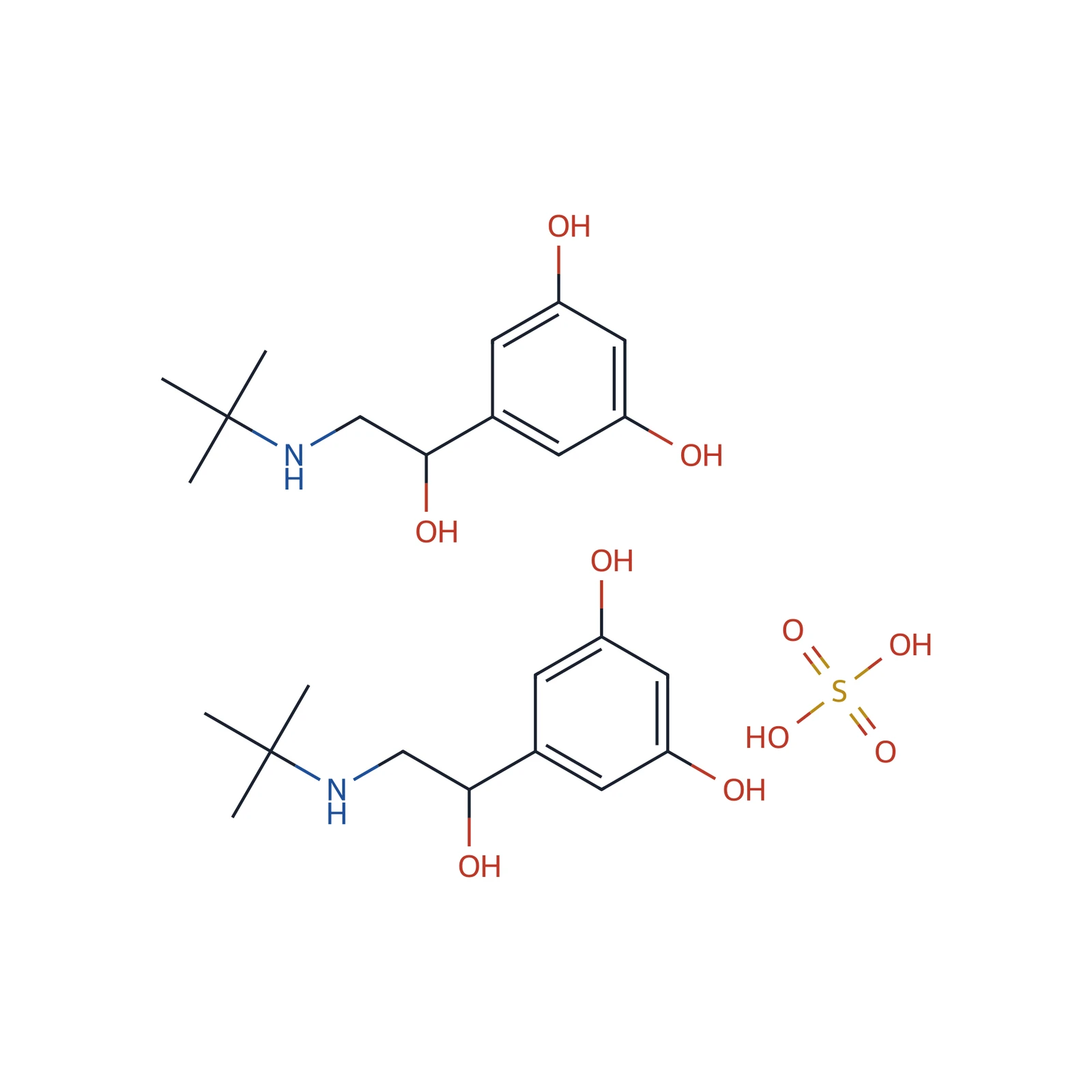Terbutaline sulfate CRS, 100 mg