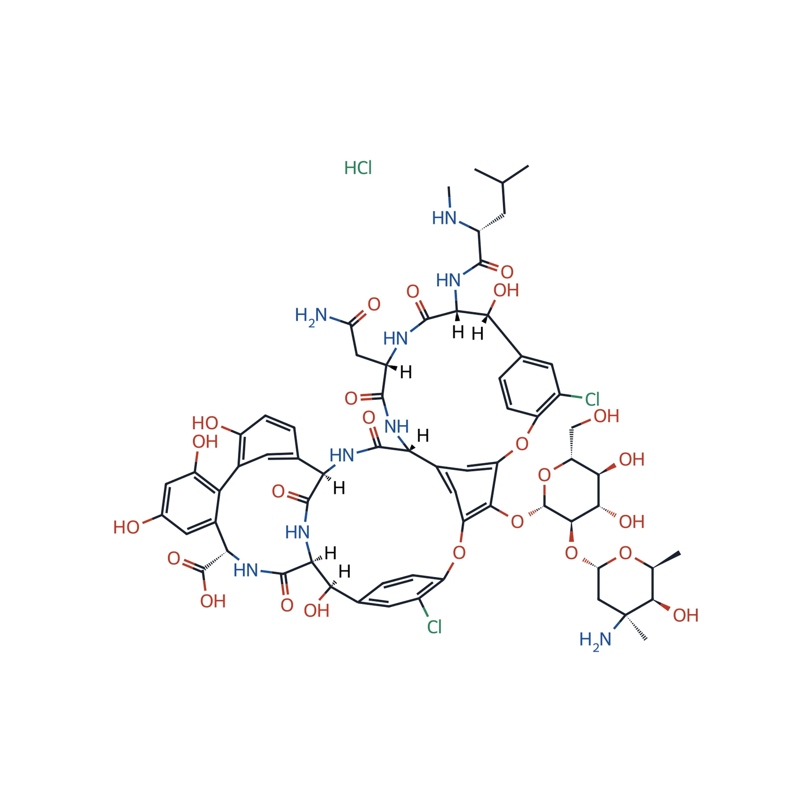 Vancomycin hydrochloride CRS, 100 mg