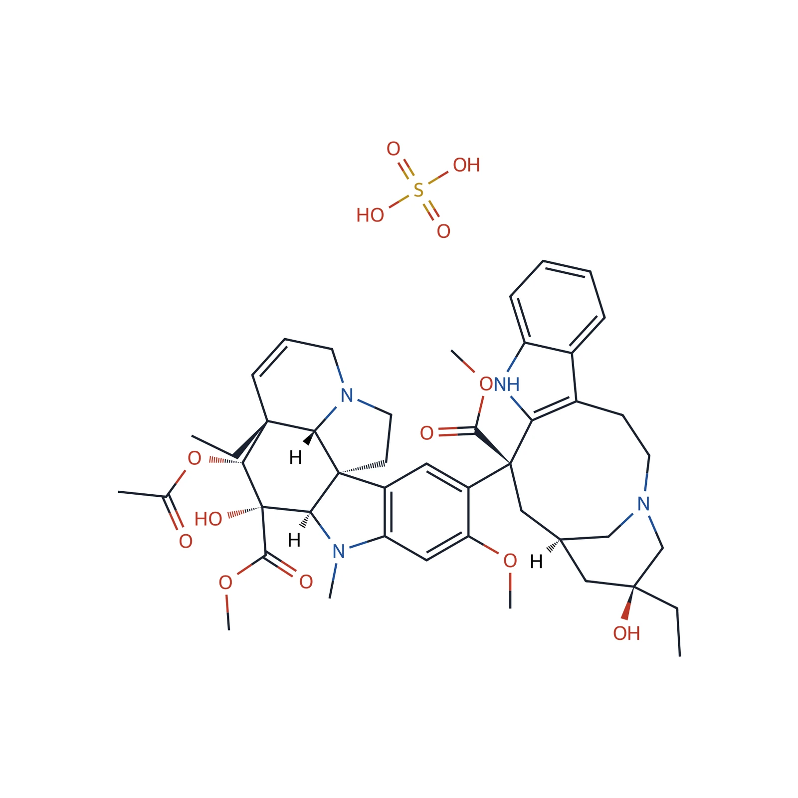 Vinblastine sulfate CRS, 5 mg