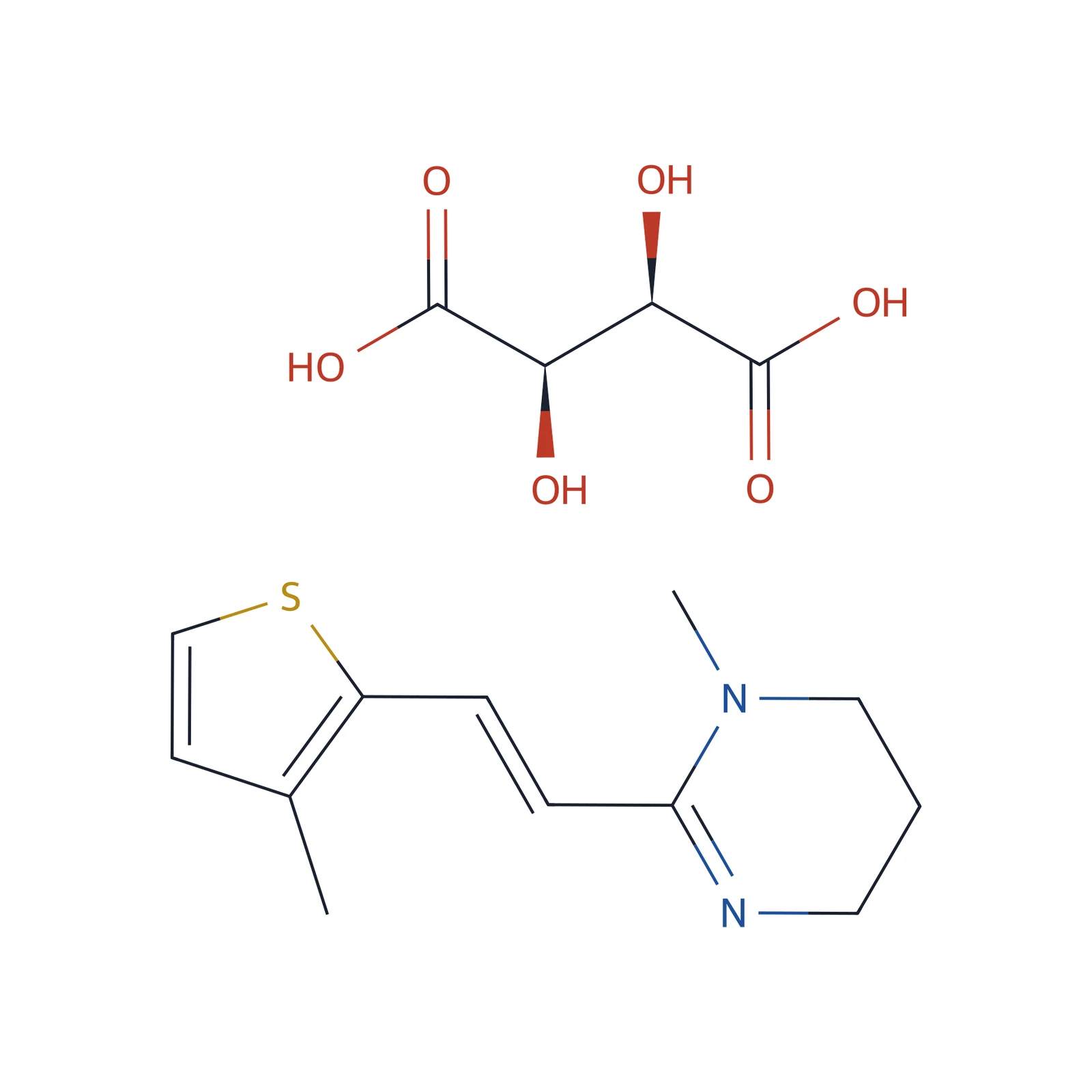 Morantel hydrogen tartrate CRS, 50 mg