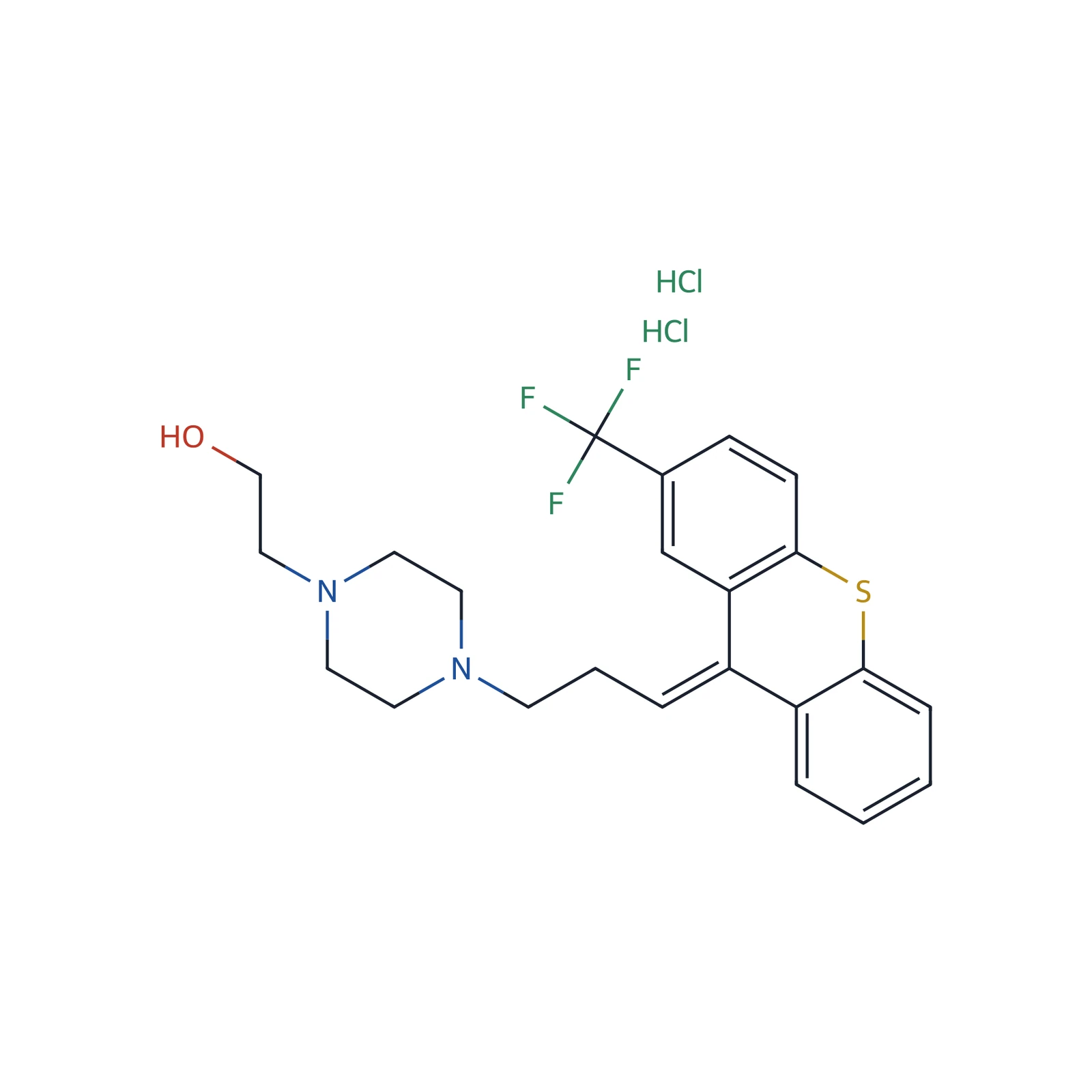 Flupentixol dihydrochloride CRS, 100 mg