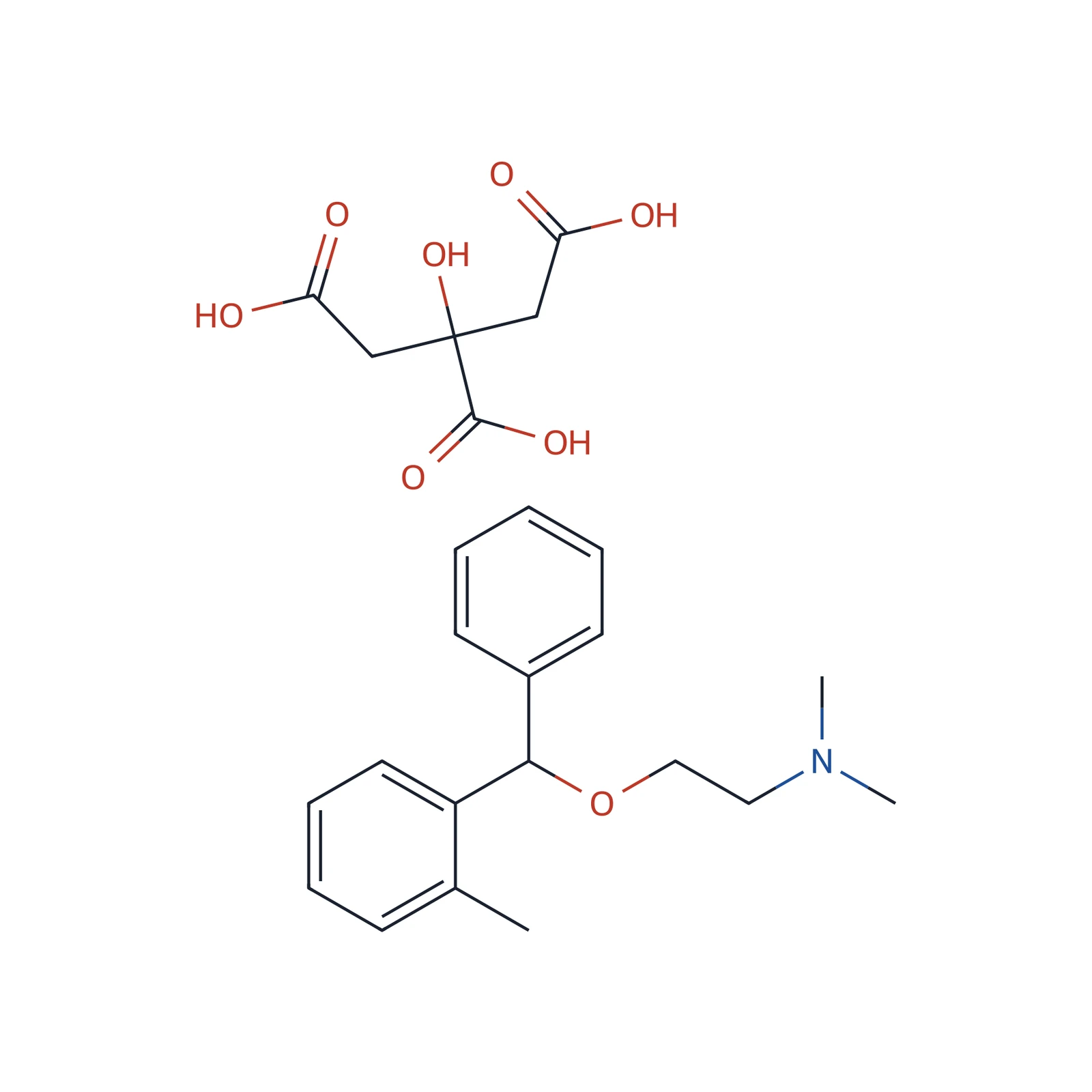 Orphenadrine citrate CRS, 100 mg