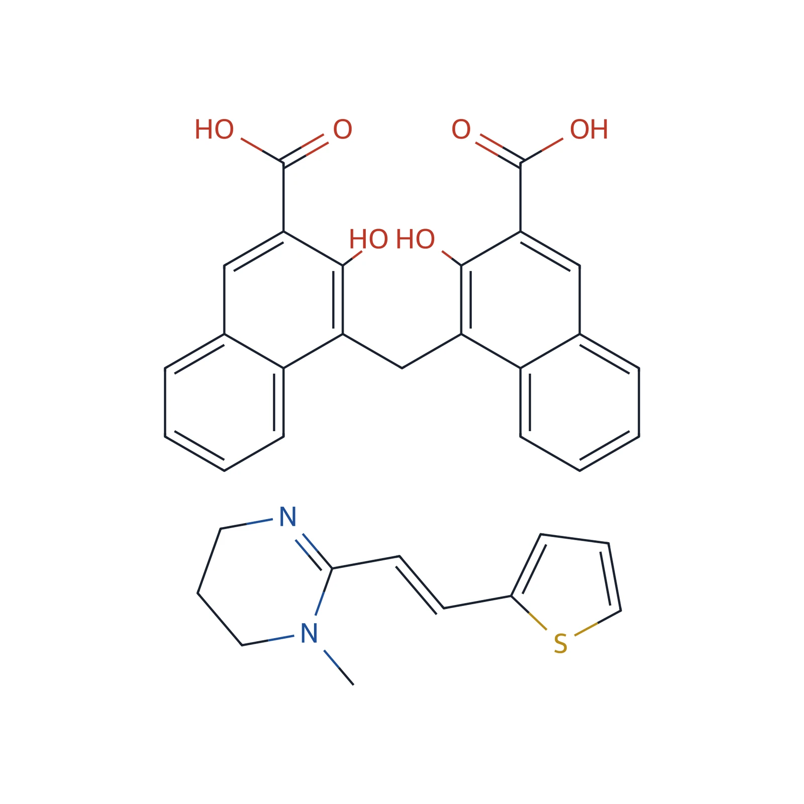 Pyrantel embonate CRS, 20 mg