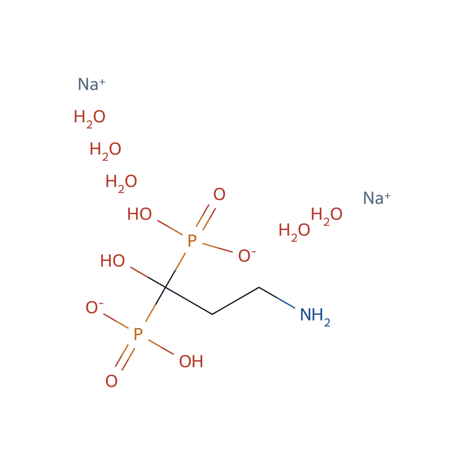 Pamidronate disodium pentahydrate CRS, 10 mg