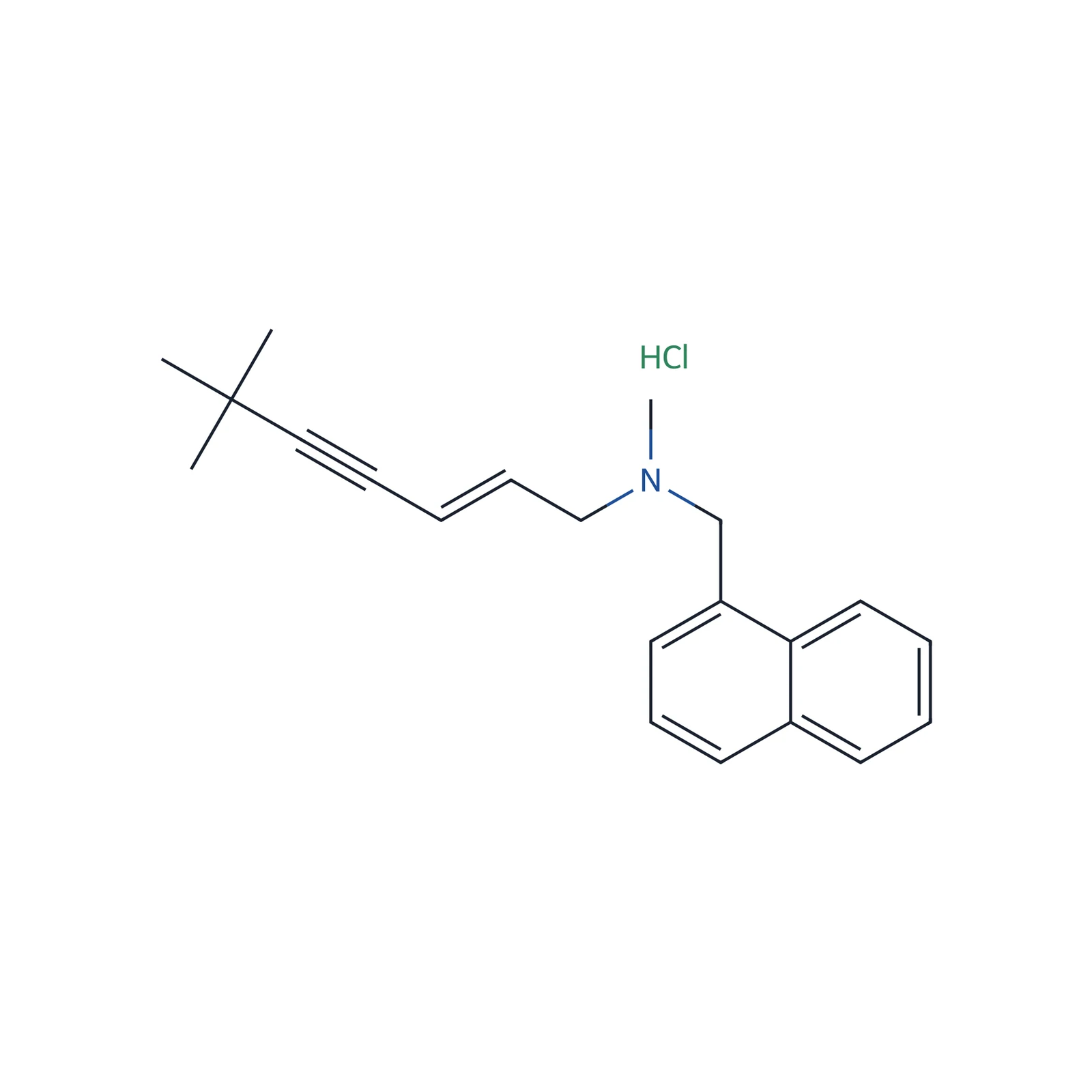 Terbinafine hydrochloride CRS, 15 mg