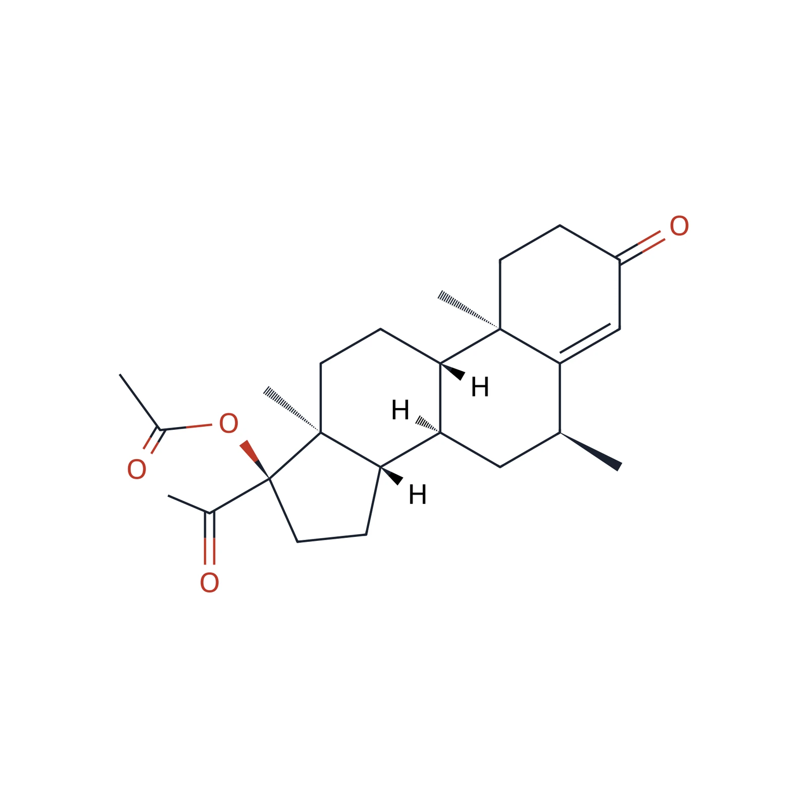 Medroxyprogesterone acetate for system suitability CRS, 10 mg
