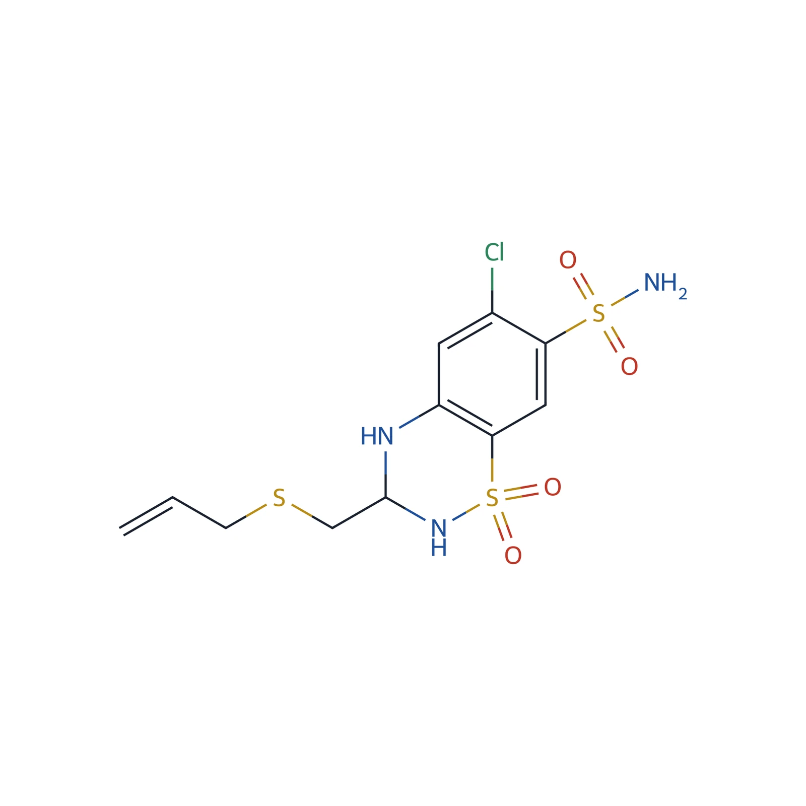 Altizide CRS, 150 mg