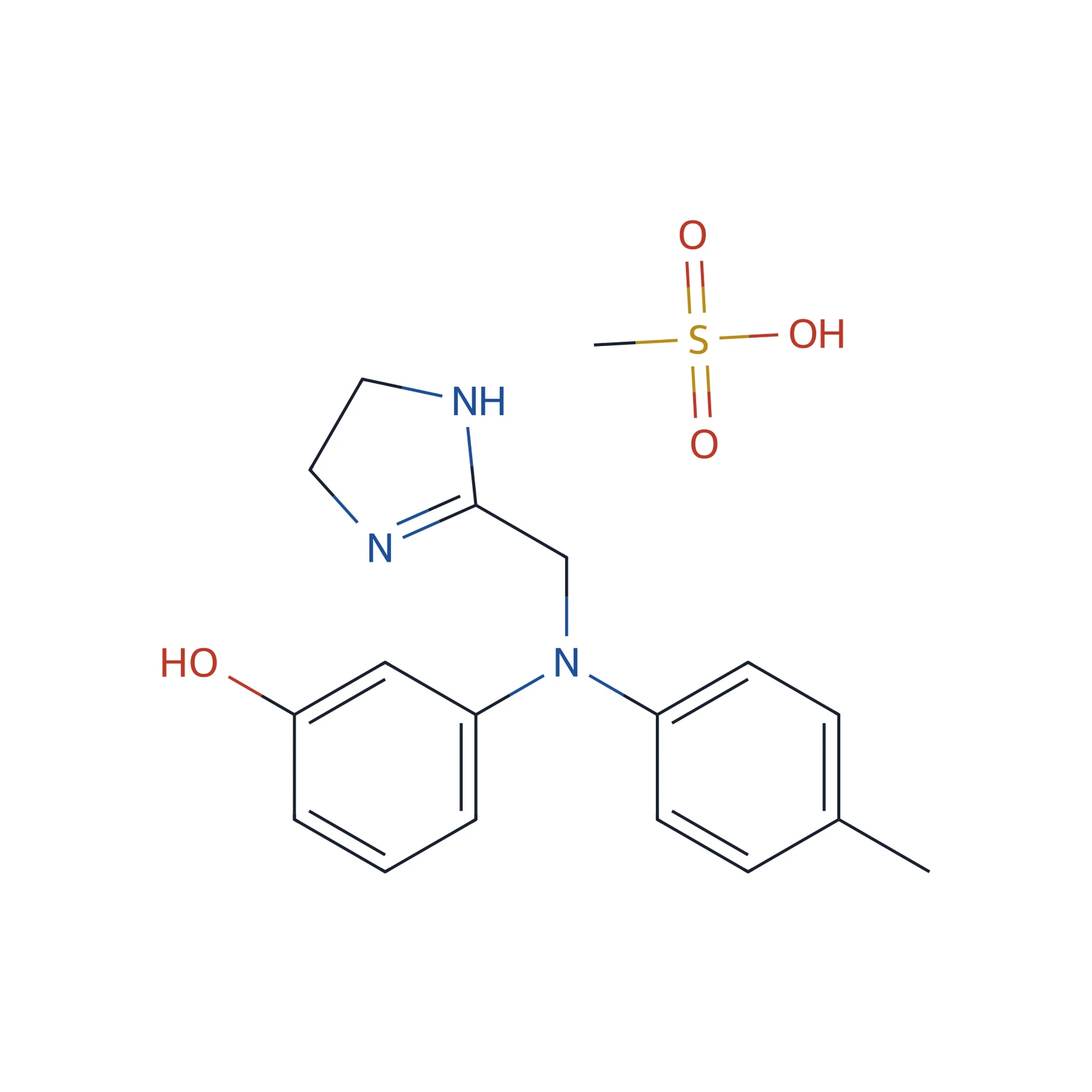Phentolamine mesilate CRS, 10 mg