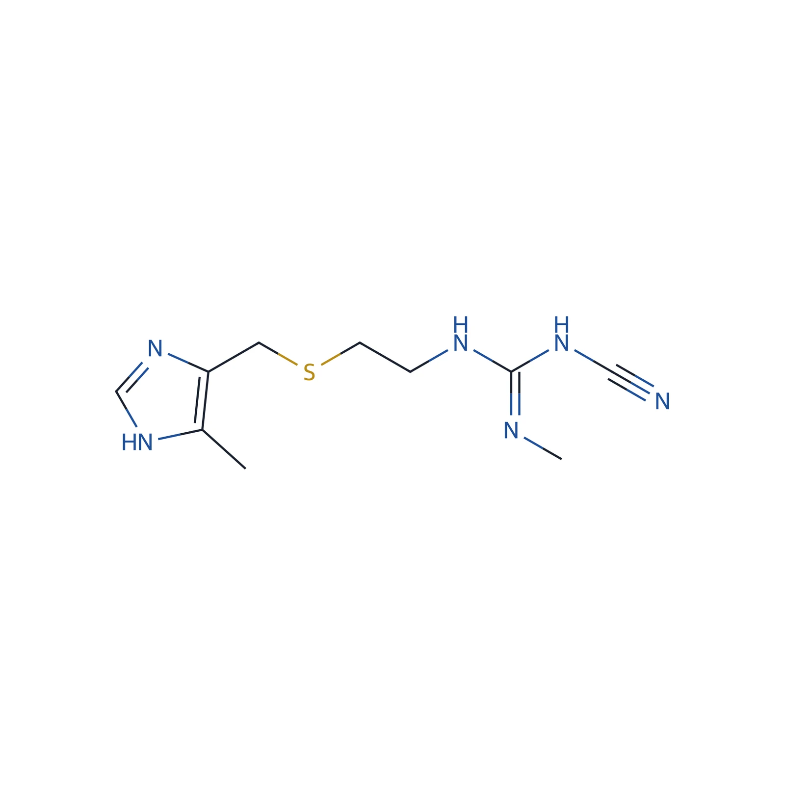 Cimetidine for system suitability CRS, 0.51 mg