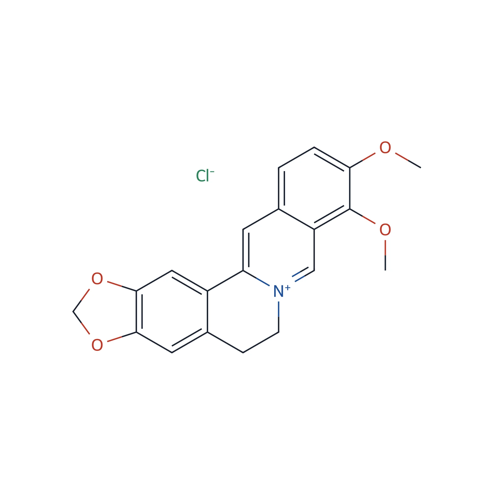 Berberine chloride CRS, 20 mg