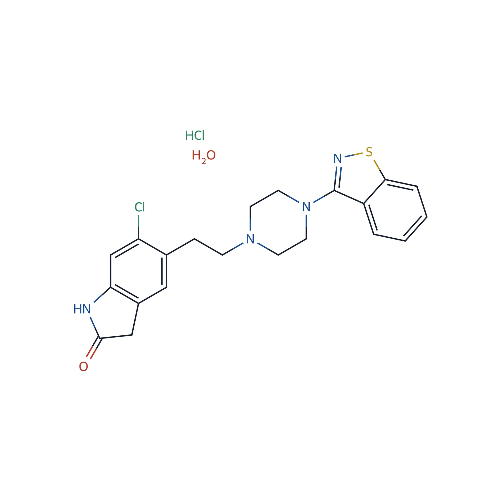 Ziprasidone for system suitability 2 CRS, 0.465 mg