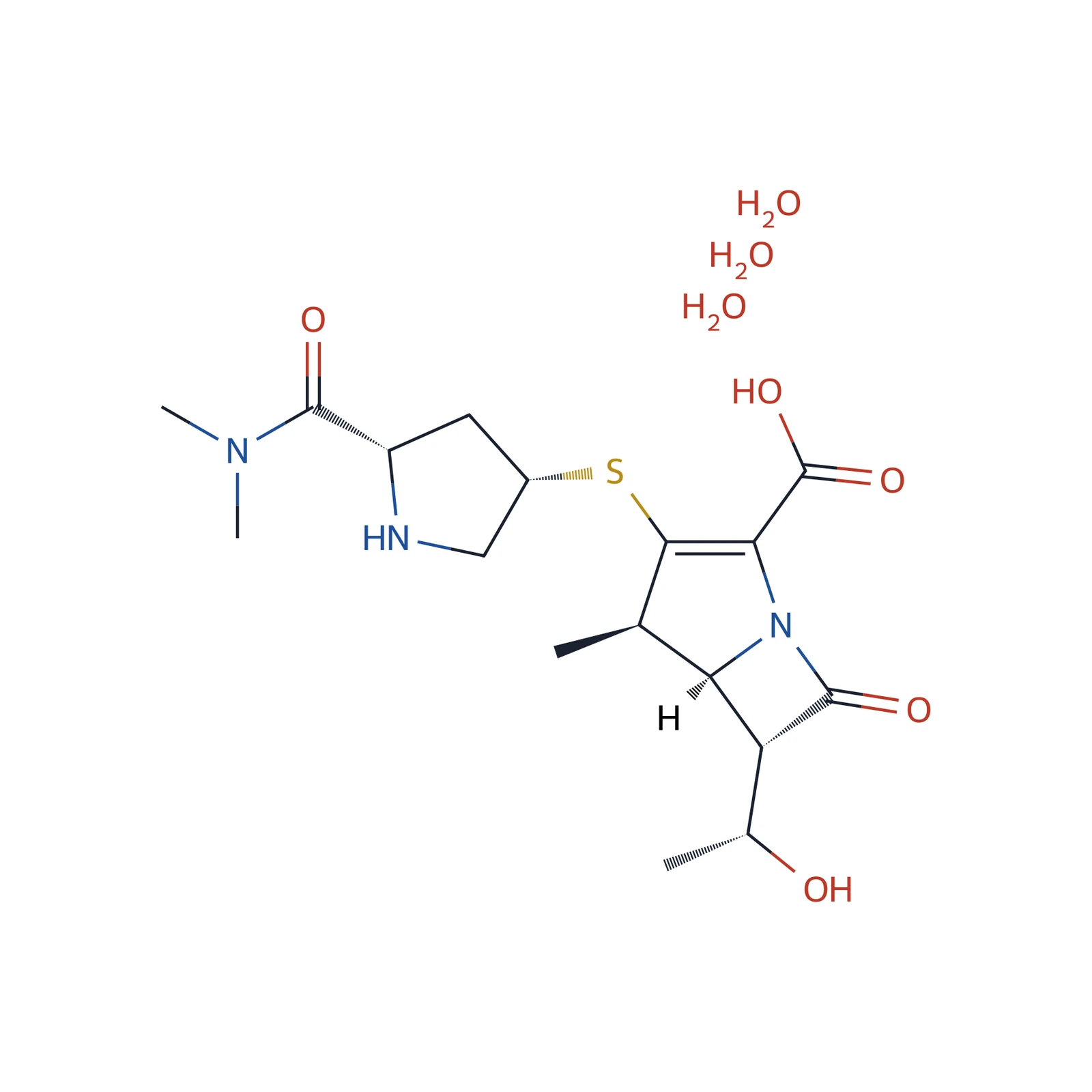 Meropenem trihydrate CRS, 110 mg