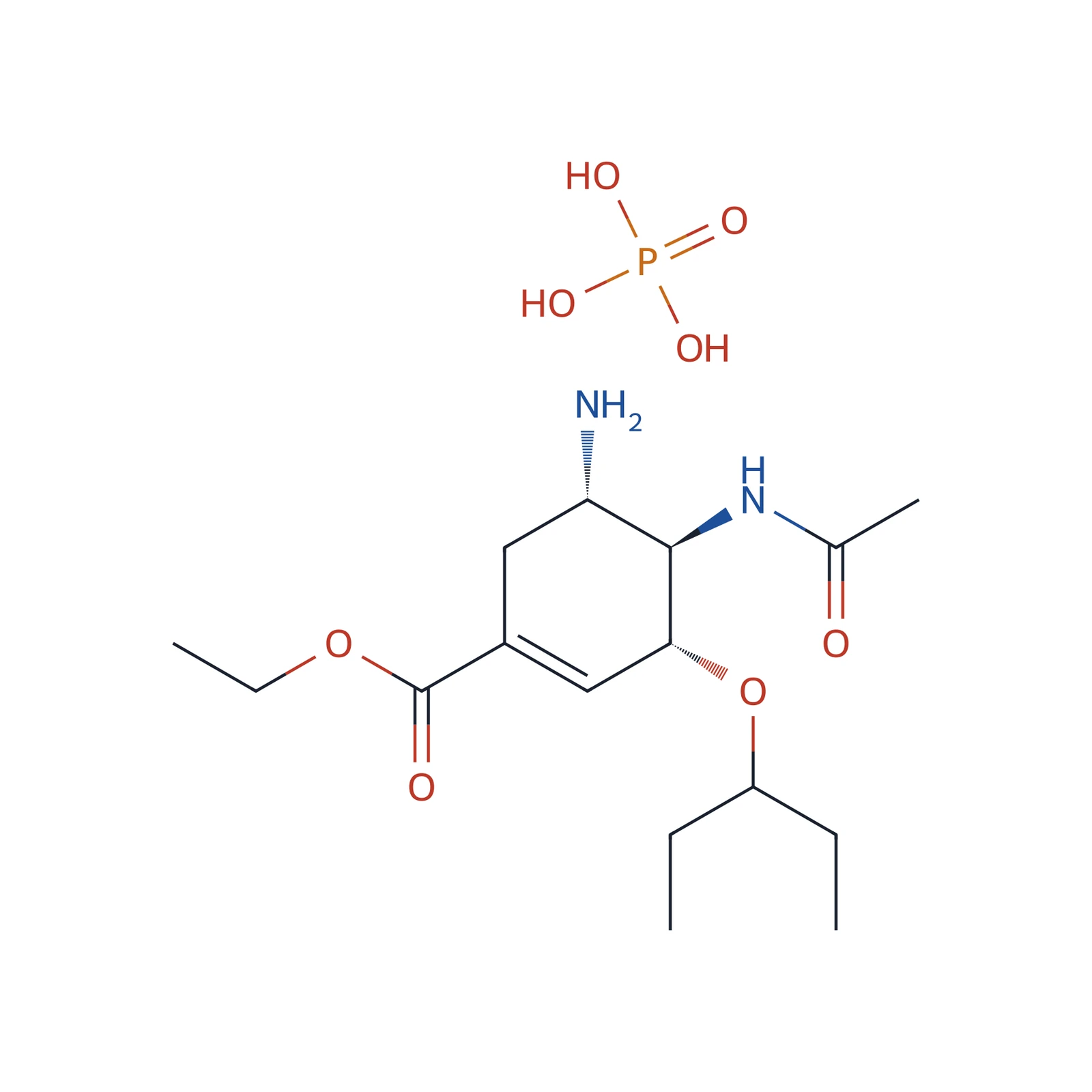 Oseltamivir phosphate (impurity B-free) CRS, 300 mg