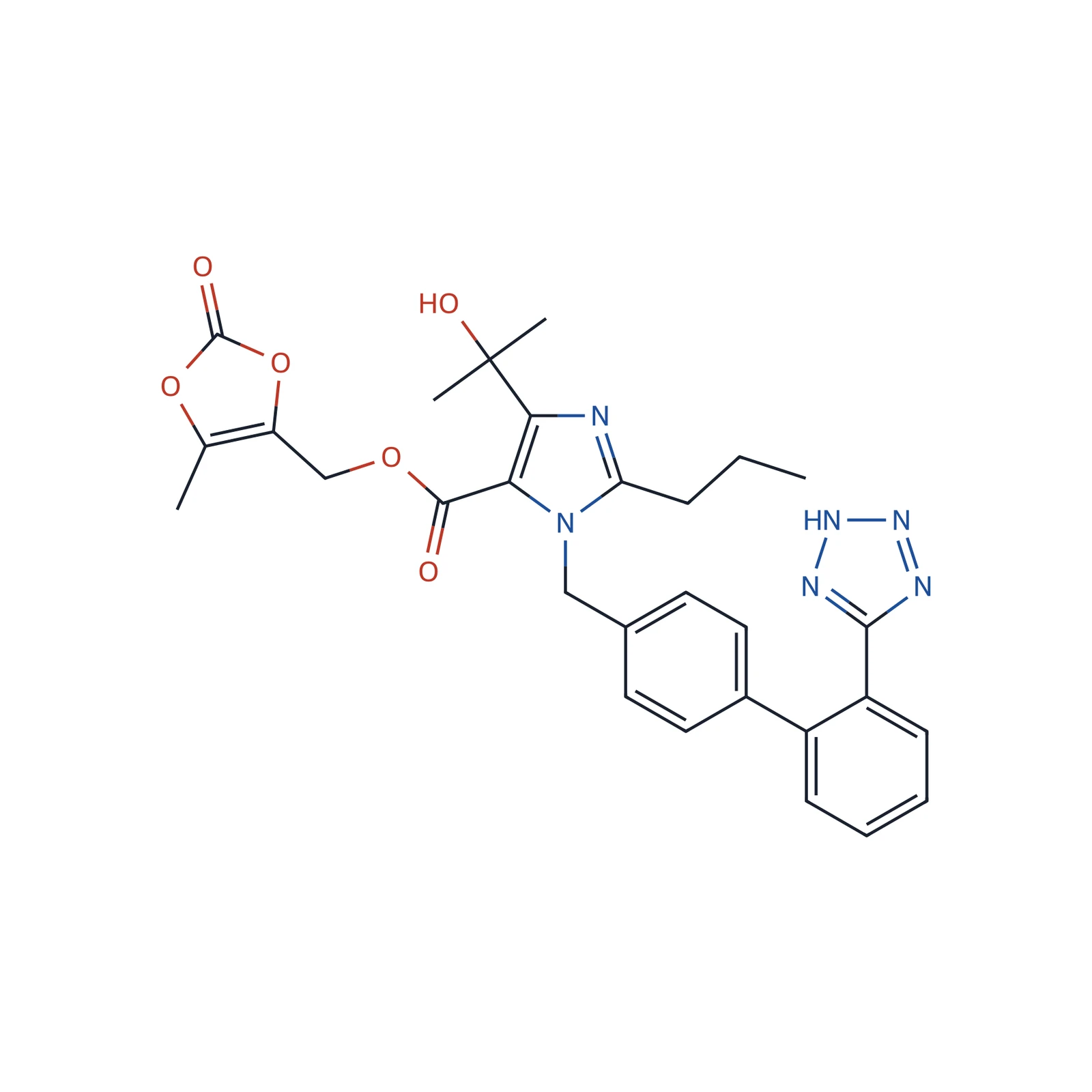 Olmesartan medoxomil for system suitability CRS, 10 mg