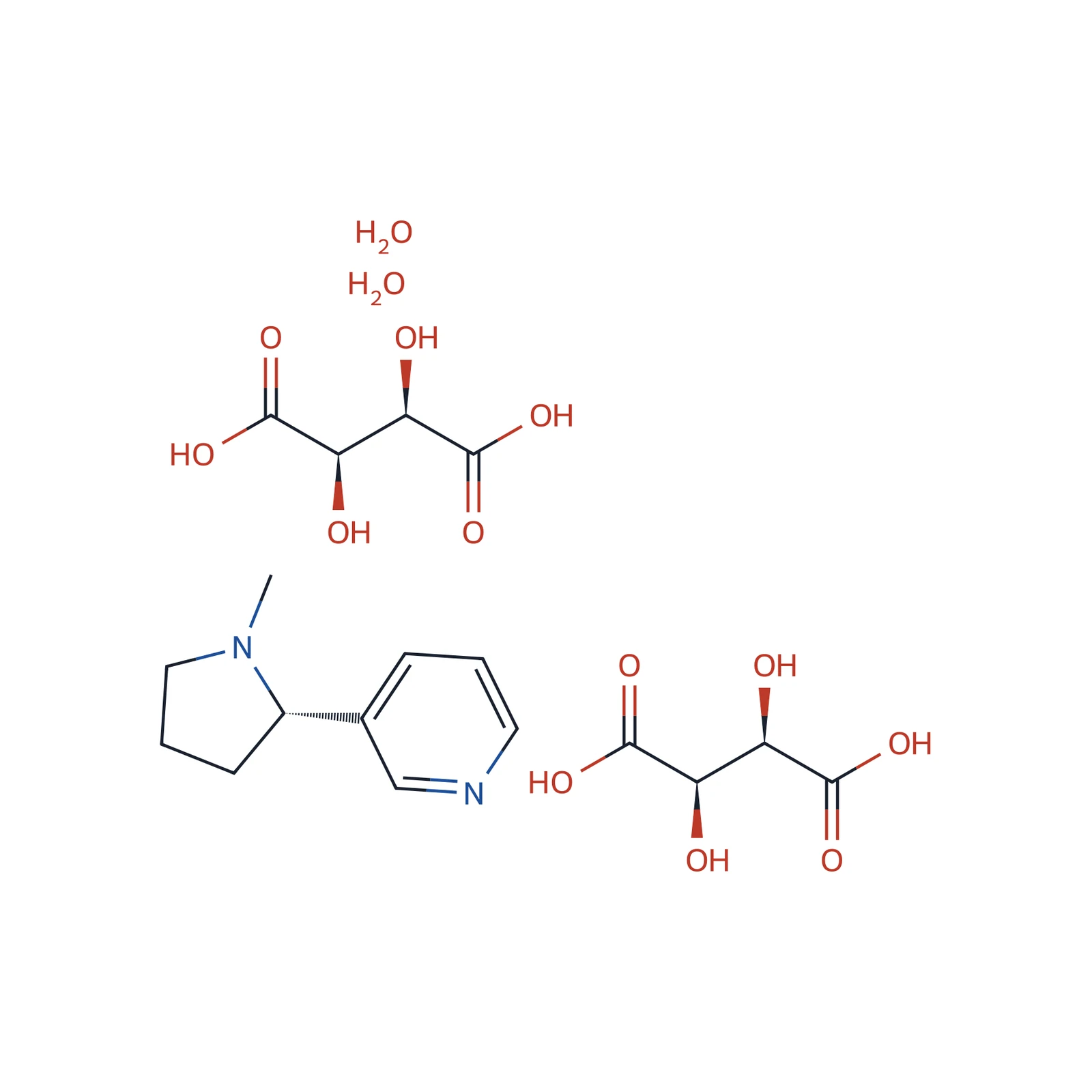 Nicotine ditartrate dihydrate CRS, 15 mg