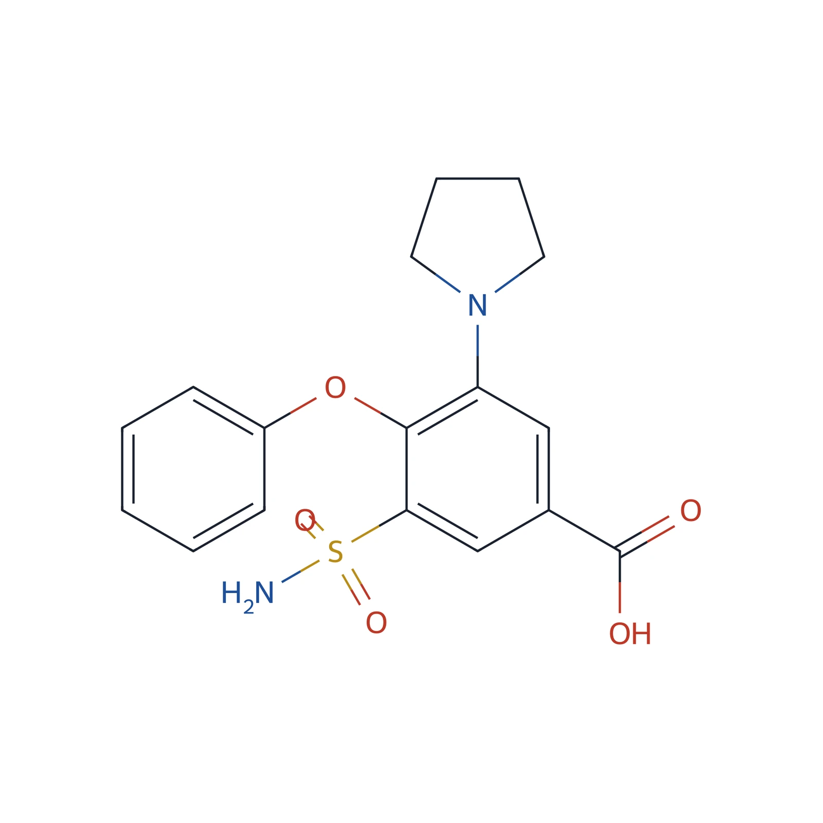 Piretanide for system suitability CRS, 10 mg