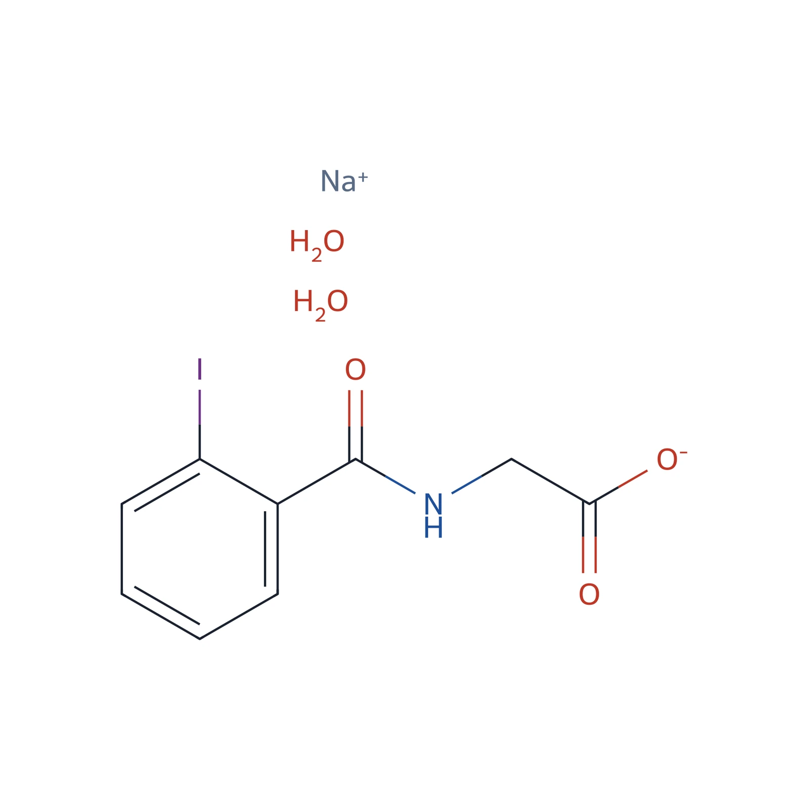 Sodium iodohippurate CRS, 15 mg
