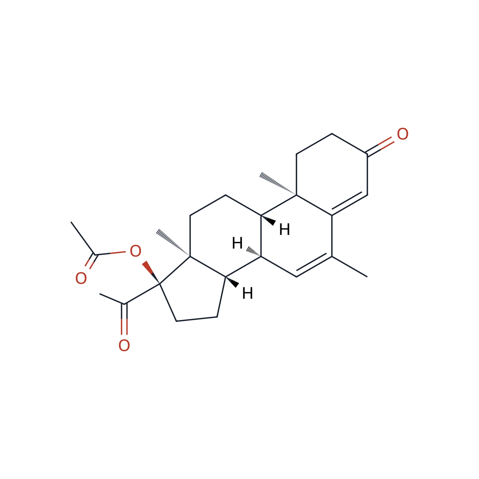 Megestrol acetate CRS, 120 mg