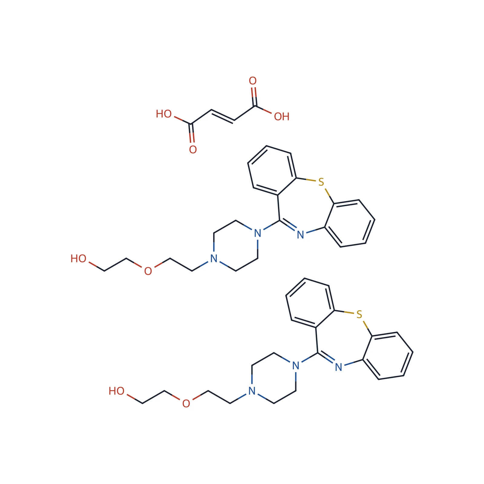 Quetiapine fumarate CRS, 50 mg