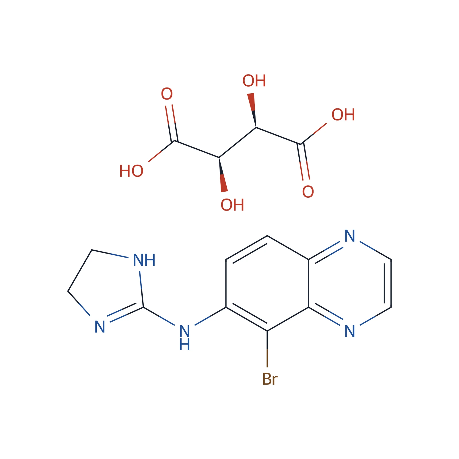 Brimonidine tartrate CRS, 5 mg