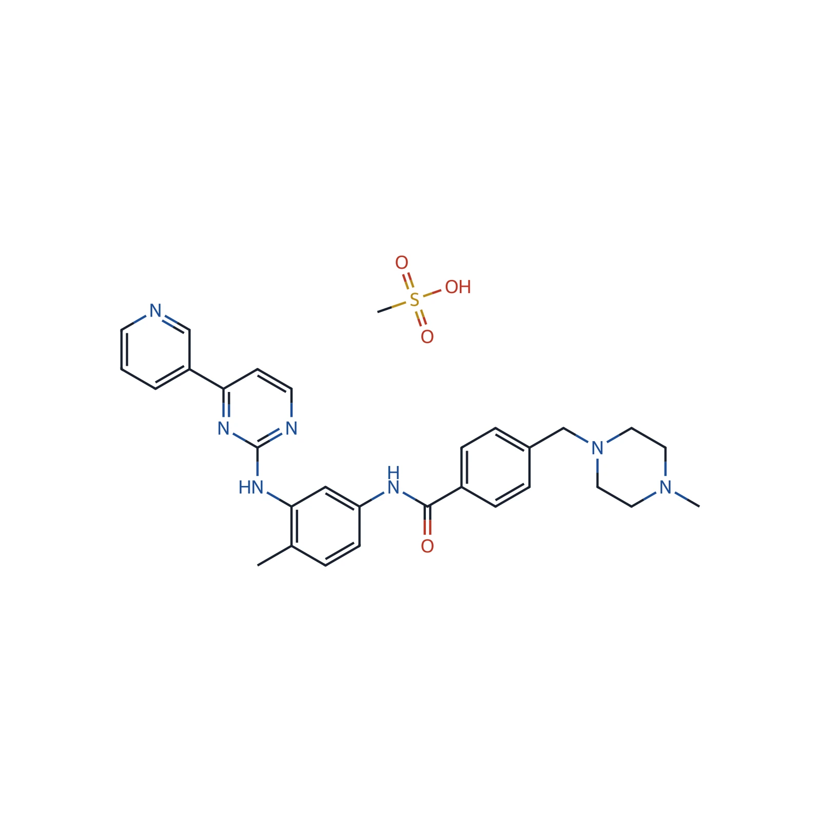 Imatinib mesilate CRS, 120 mg