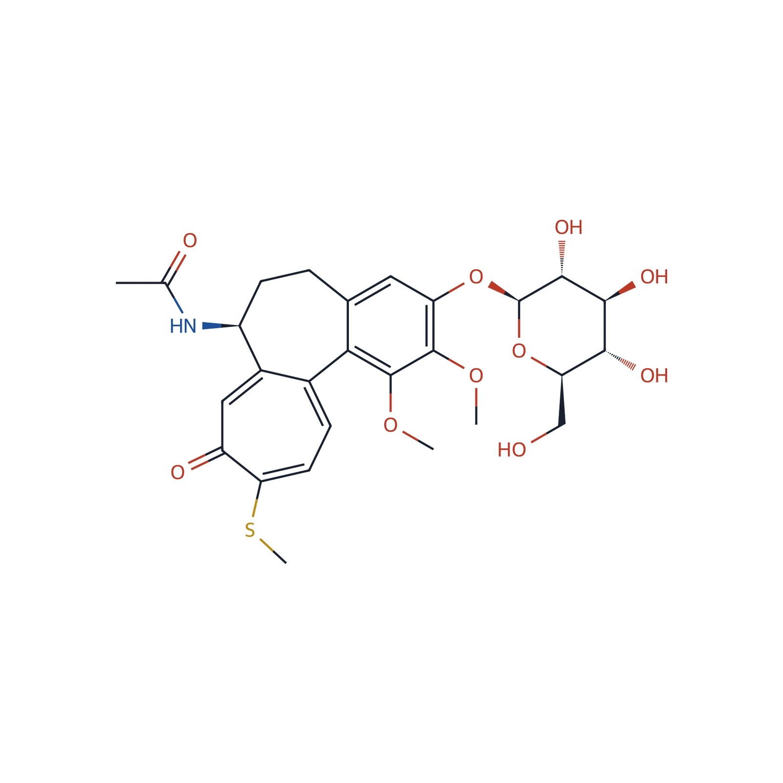Thiocolchicoside crystallised from ethanol CRS, 10 mg