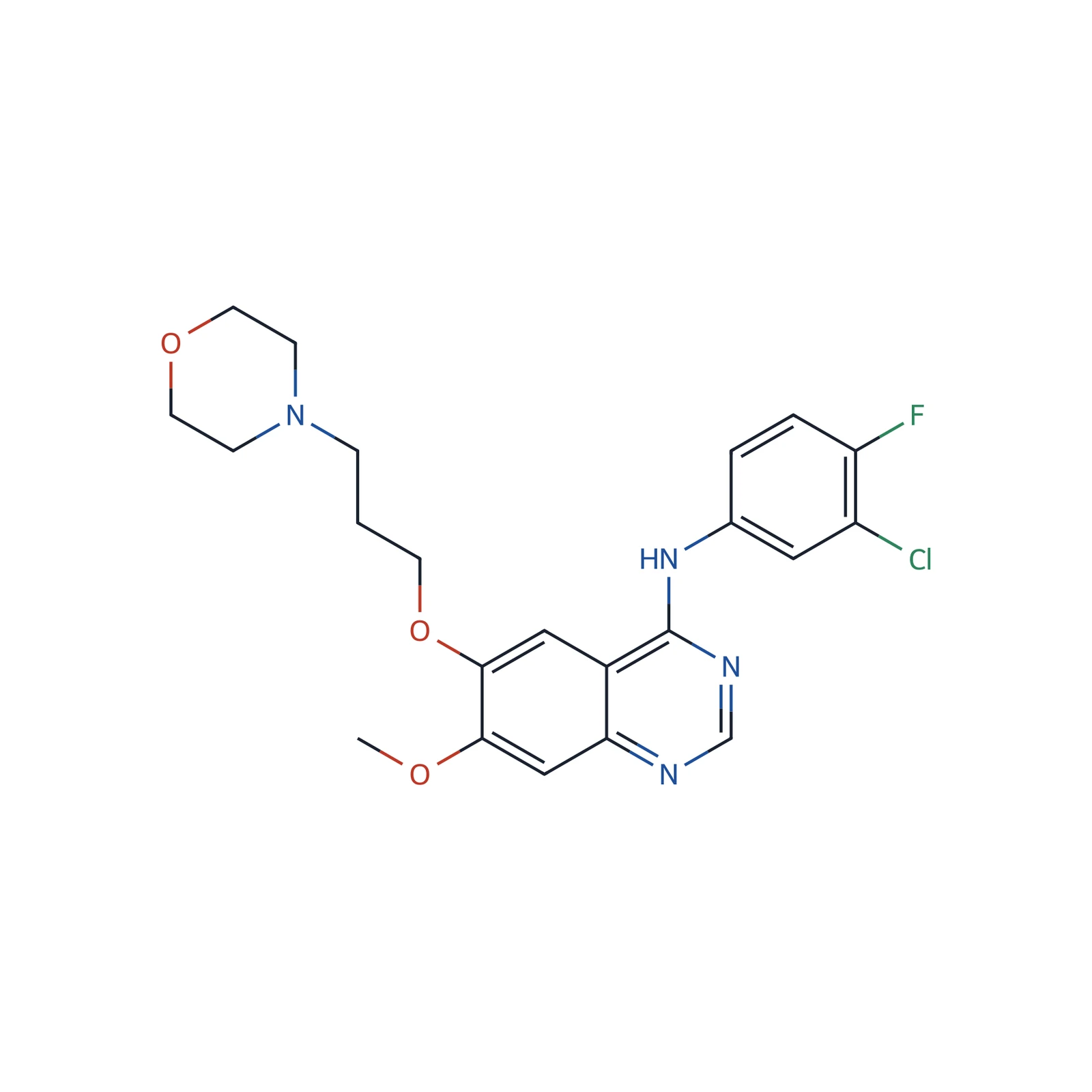 Gefitinib for system suitability CRS, 0.351 mg