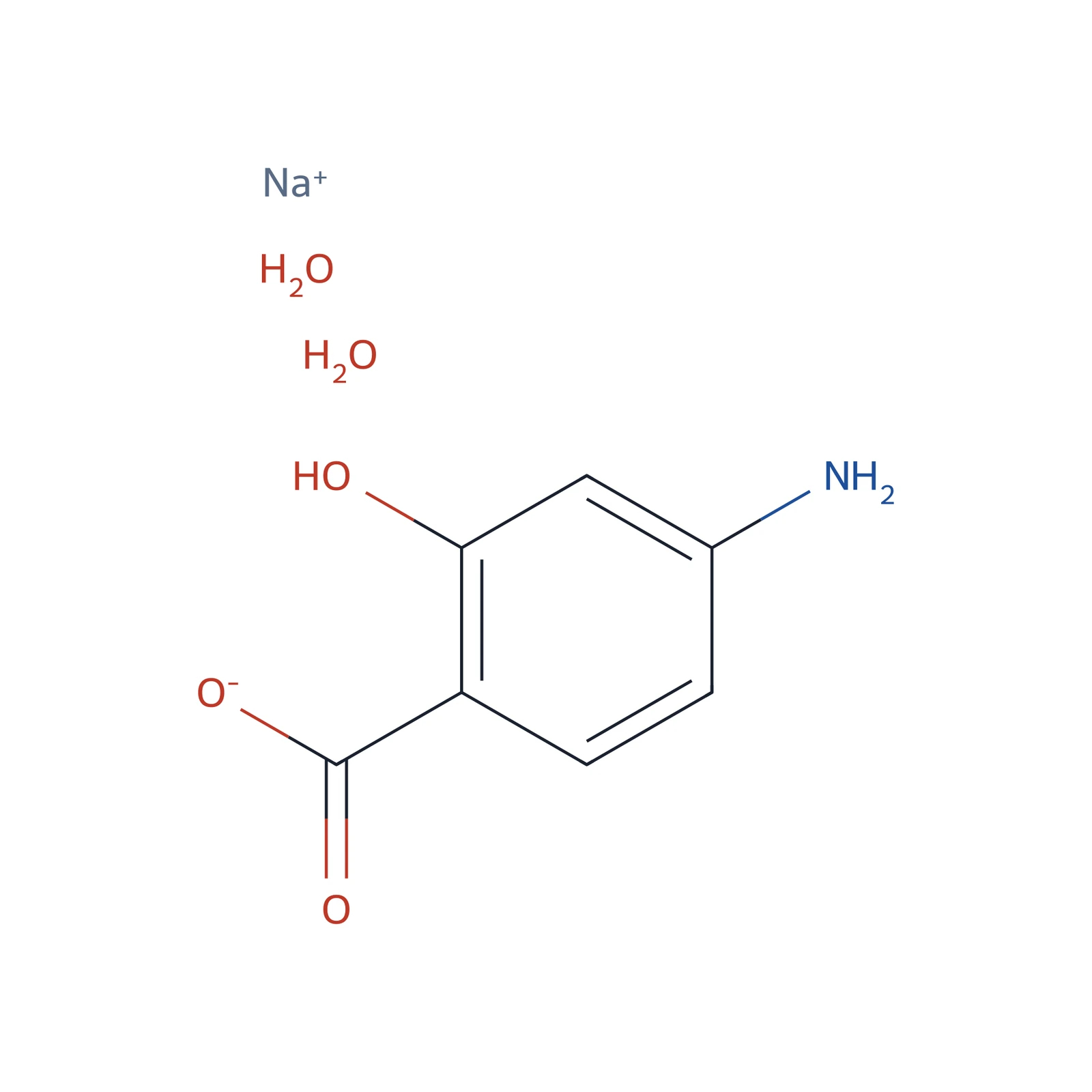 Sodium aminosalicylate dihydrate for equipment qualification CRS, 5000 mg