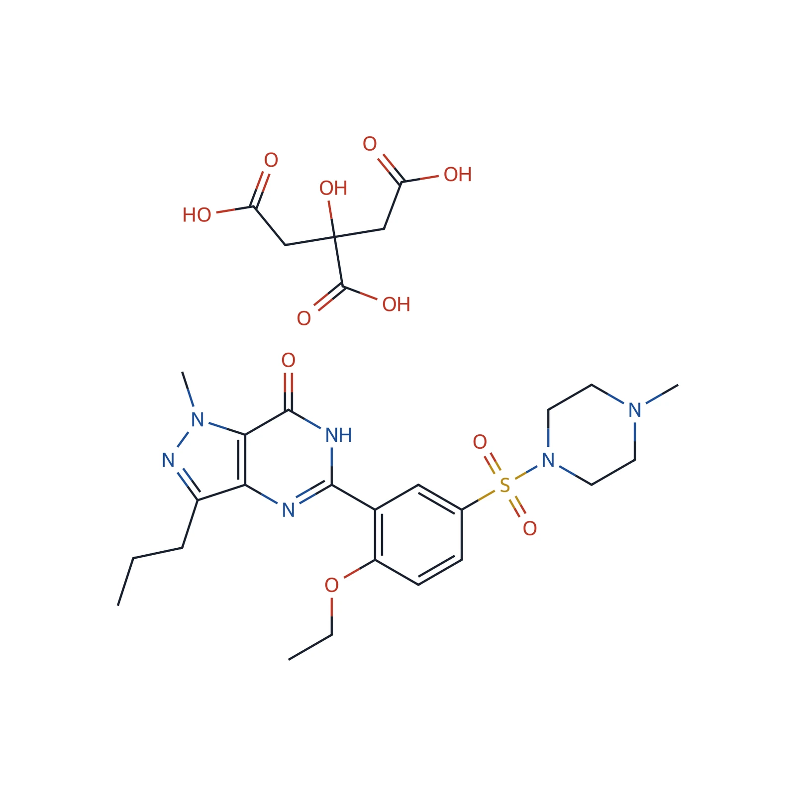 Sildenafil for peak identification CRS, 15 mg